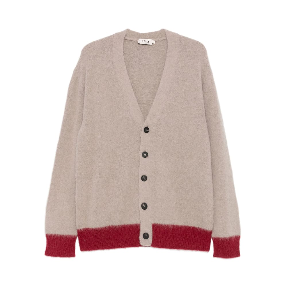 Altea Two-tone Cardigan In Neutral