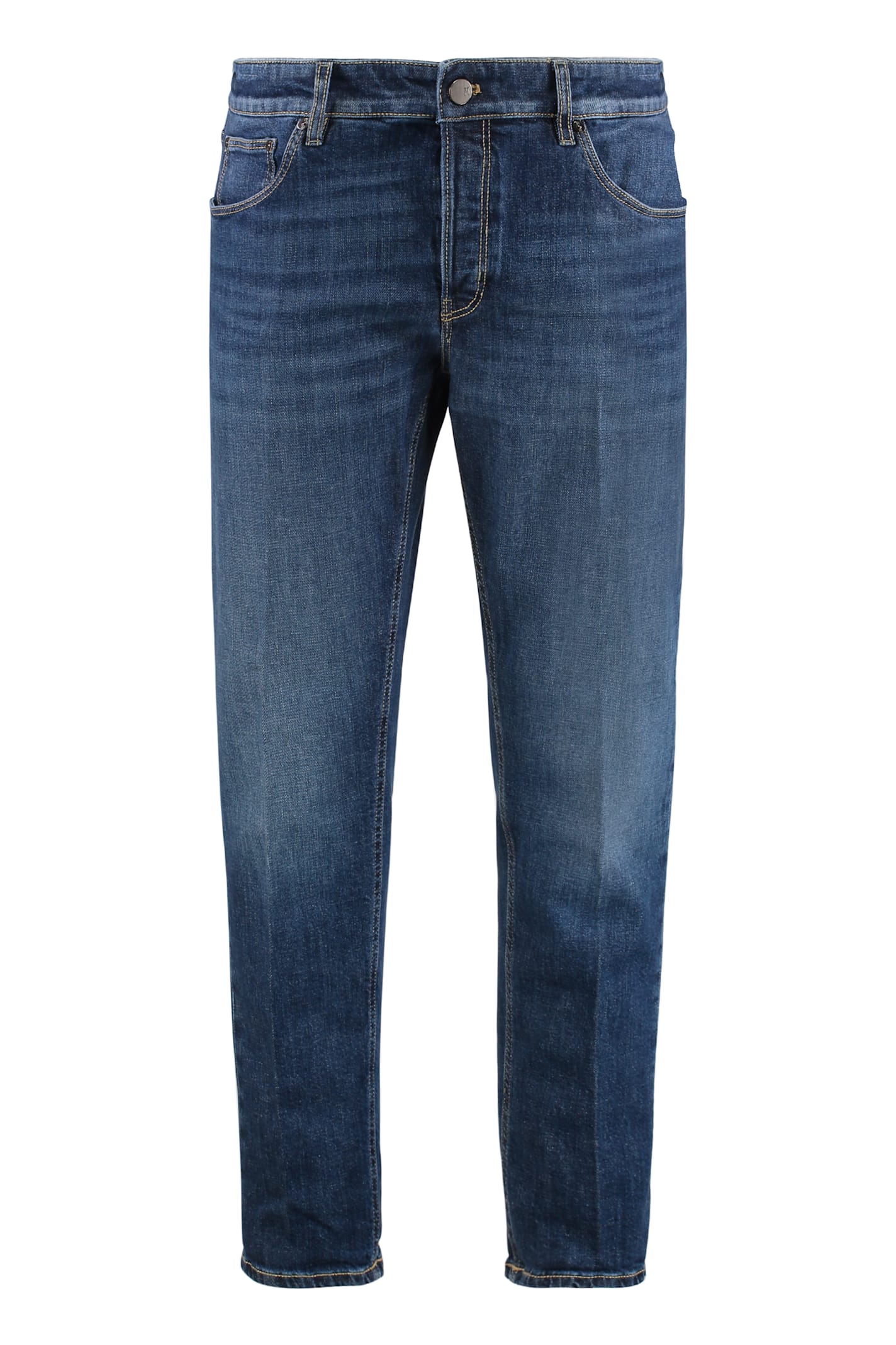 Shop Pt Torino Reggae Tapered Fit Jeans In Denim