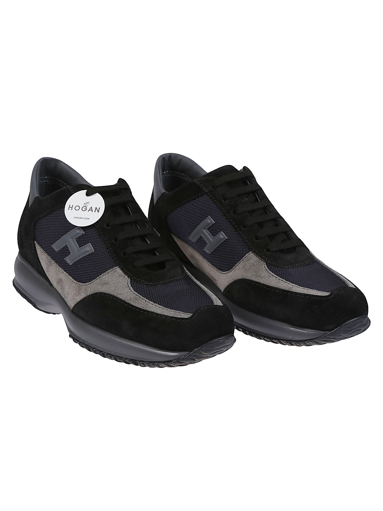 Hogan Interactive Sneakers In Black