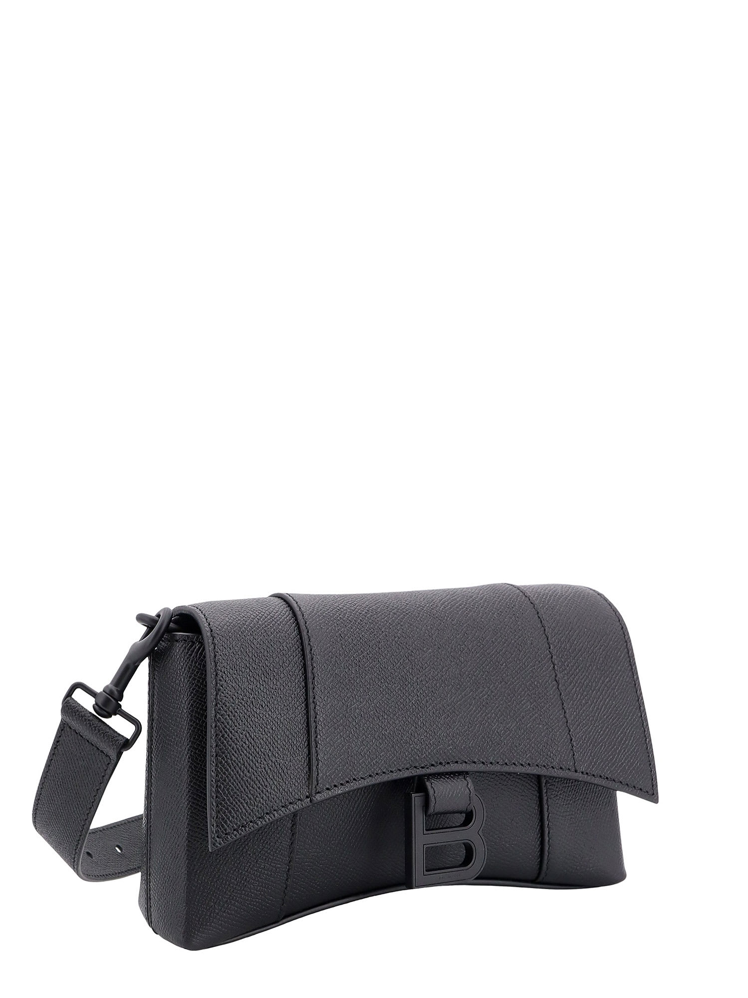 Shop Balenciaga Downtown Xxs Shoulder Bag In Black