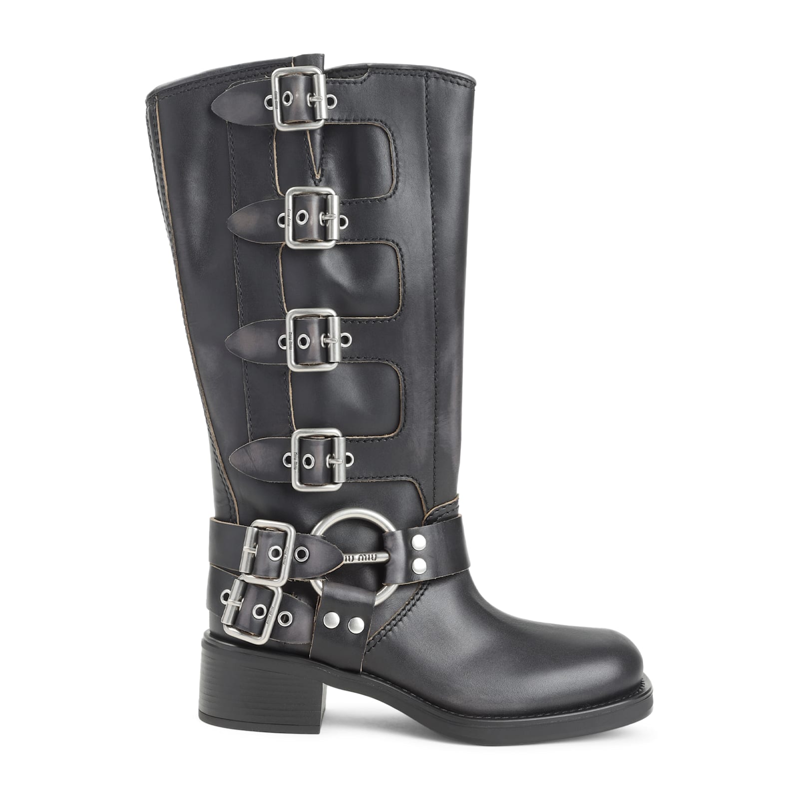 Miu Miu Boots Women In Gray