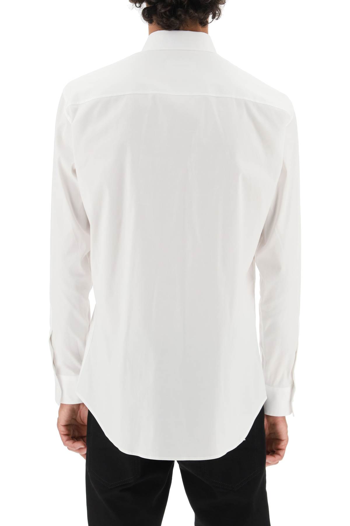 Shop Dsquared2 Mini Logo Shirt In White (white)