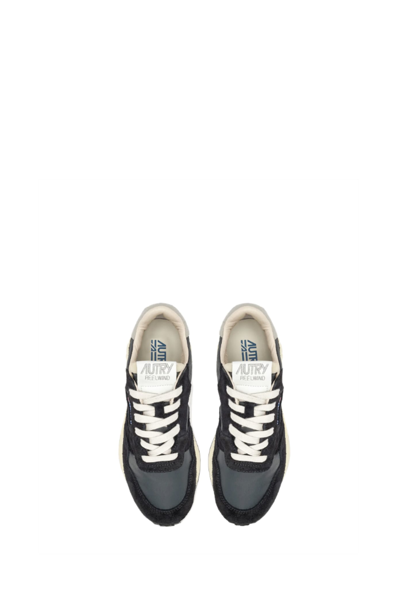 Shop Autry Reelwind Low Sneakers In Black