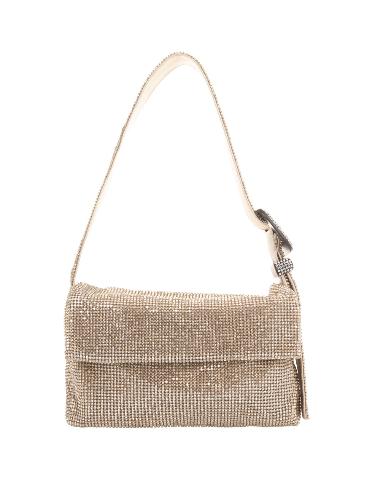 Shop Benedetta Bruzziches Shine On You Crazy Diamond - Vitty La Mignon Bag In Golden