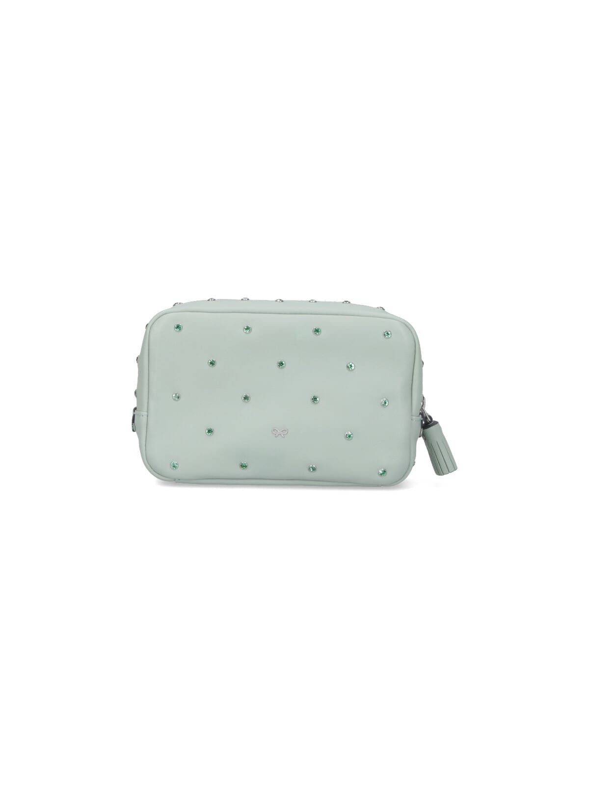 Anya Hindmarch Important Things Pouch In Green
