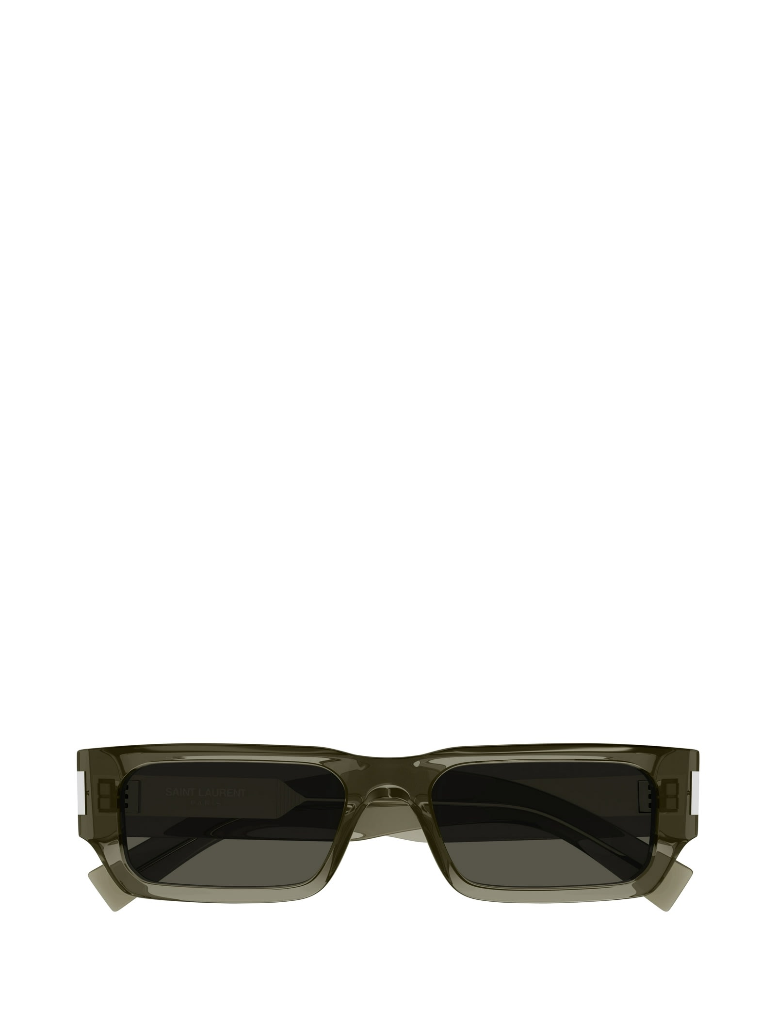 Shop Saint Laurent Sl 660 Brown Sunglasses