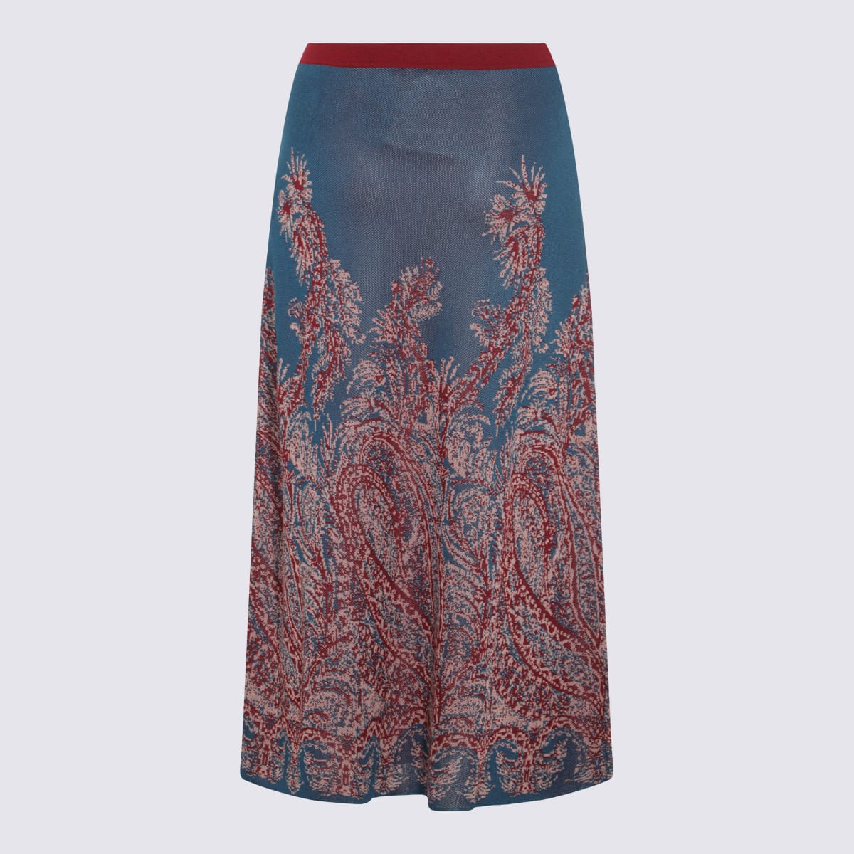 Etro Knee Length And Midi Skirts In Blue