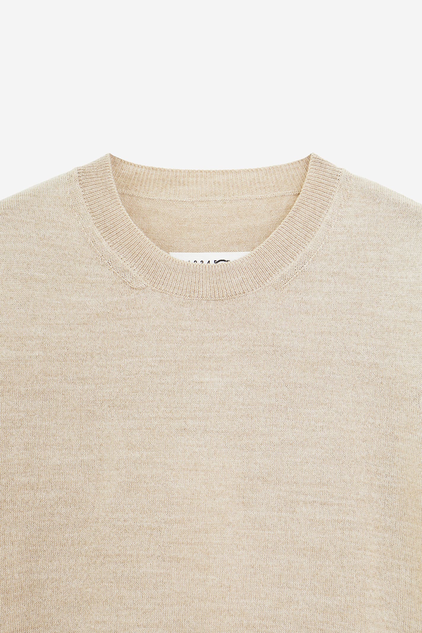 Mm6 Maison Margiela Knitwear In Sand