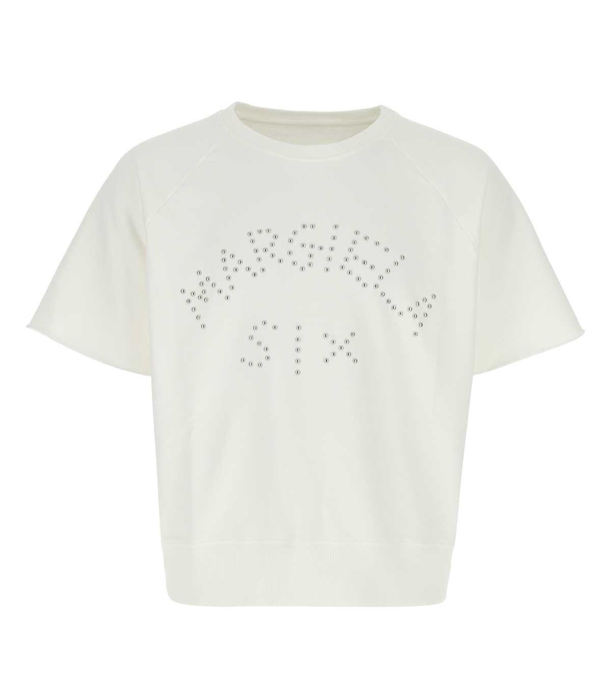 MM6 Maison Margiela Appliqué Embellished T-shirt
