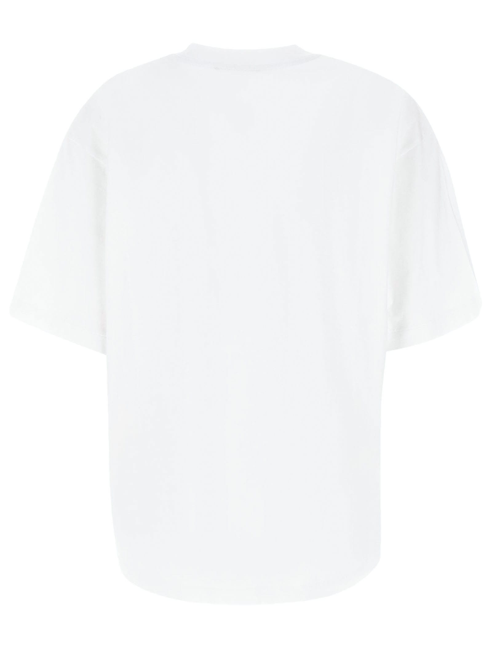 Shop Marni White Cotton T-shirt