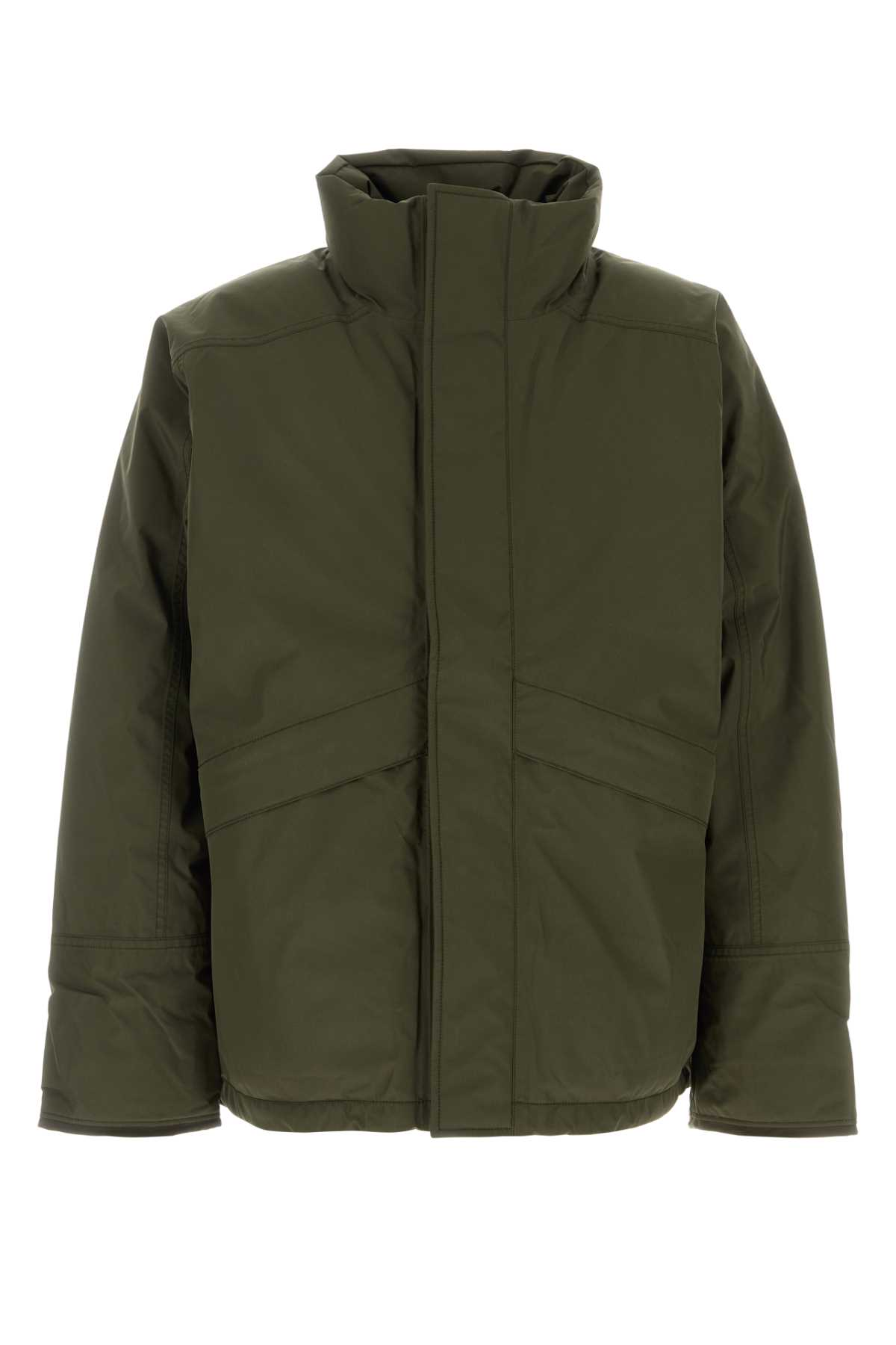 Army Green Polyester Down Jacket