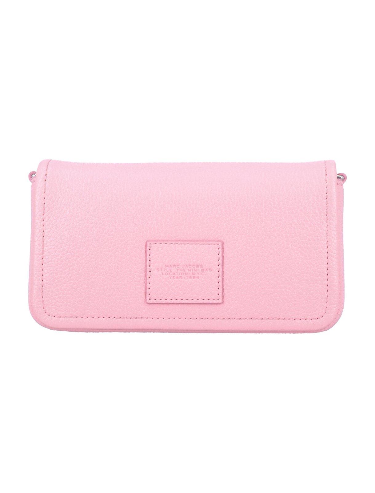 Shop Marc Jacobs The Mini Crossbody Bag In Ribbon Pink