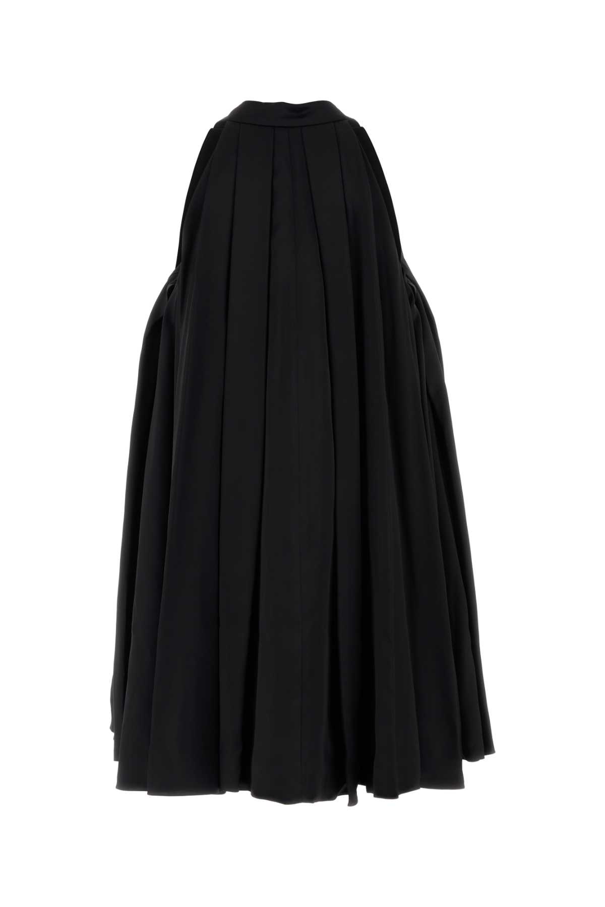 Loewe Mini Abito In Raso Nero Donna In Black