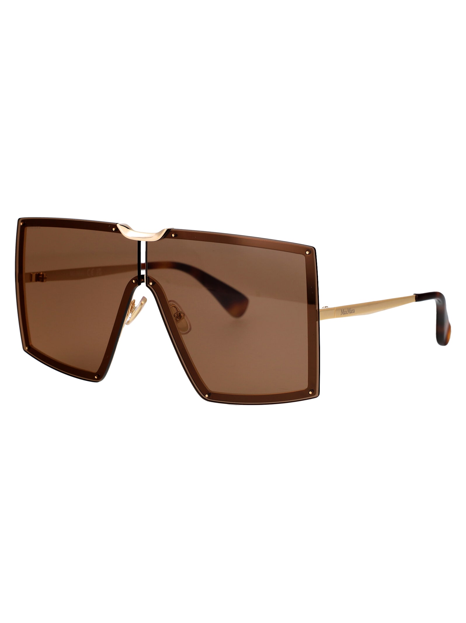 Max Mara Sunglasses In Brown