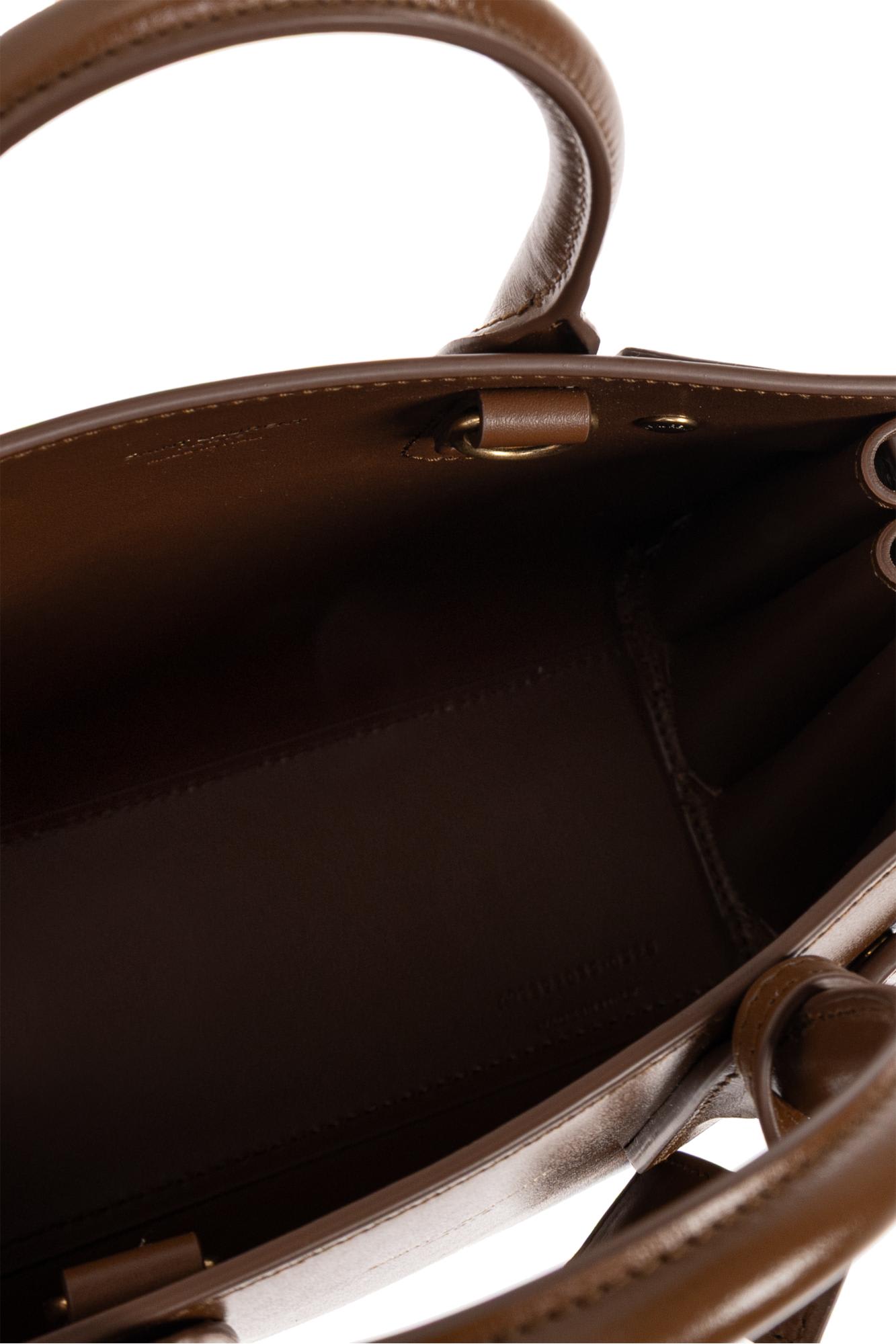 Saint Laurent Handbag Sac De Jour Nano In Brown