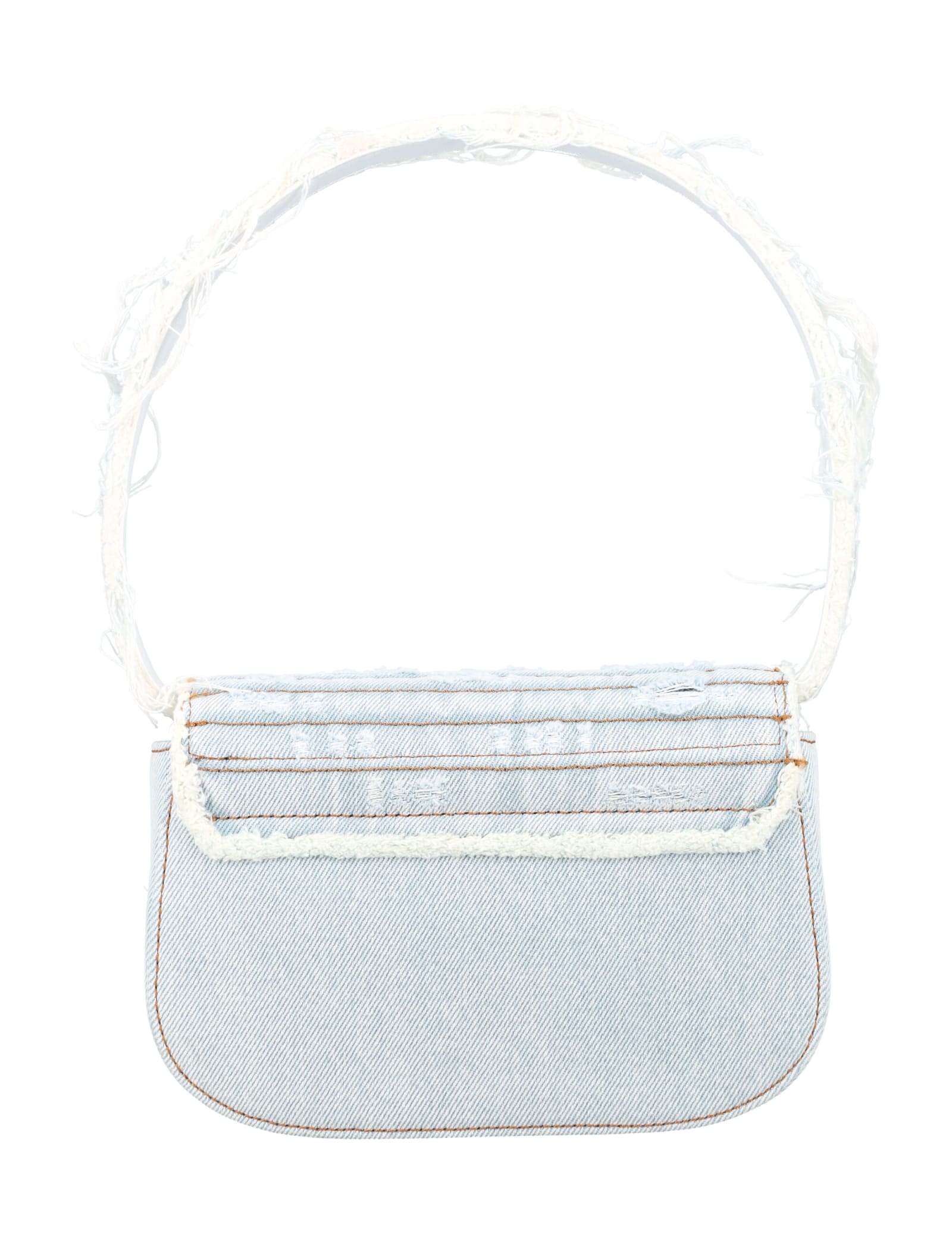 Shop Diesel 1dr Hand Bag In Denim