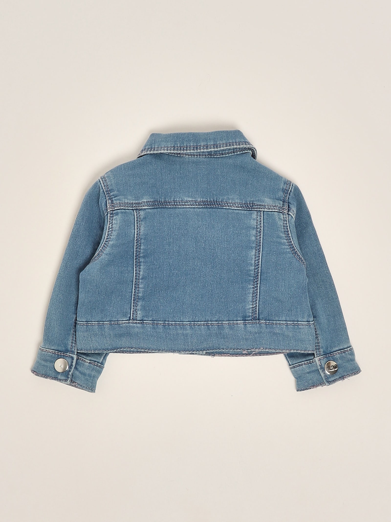 Liu •jo Denim Jacket Jacket In Blue
