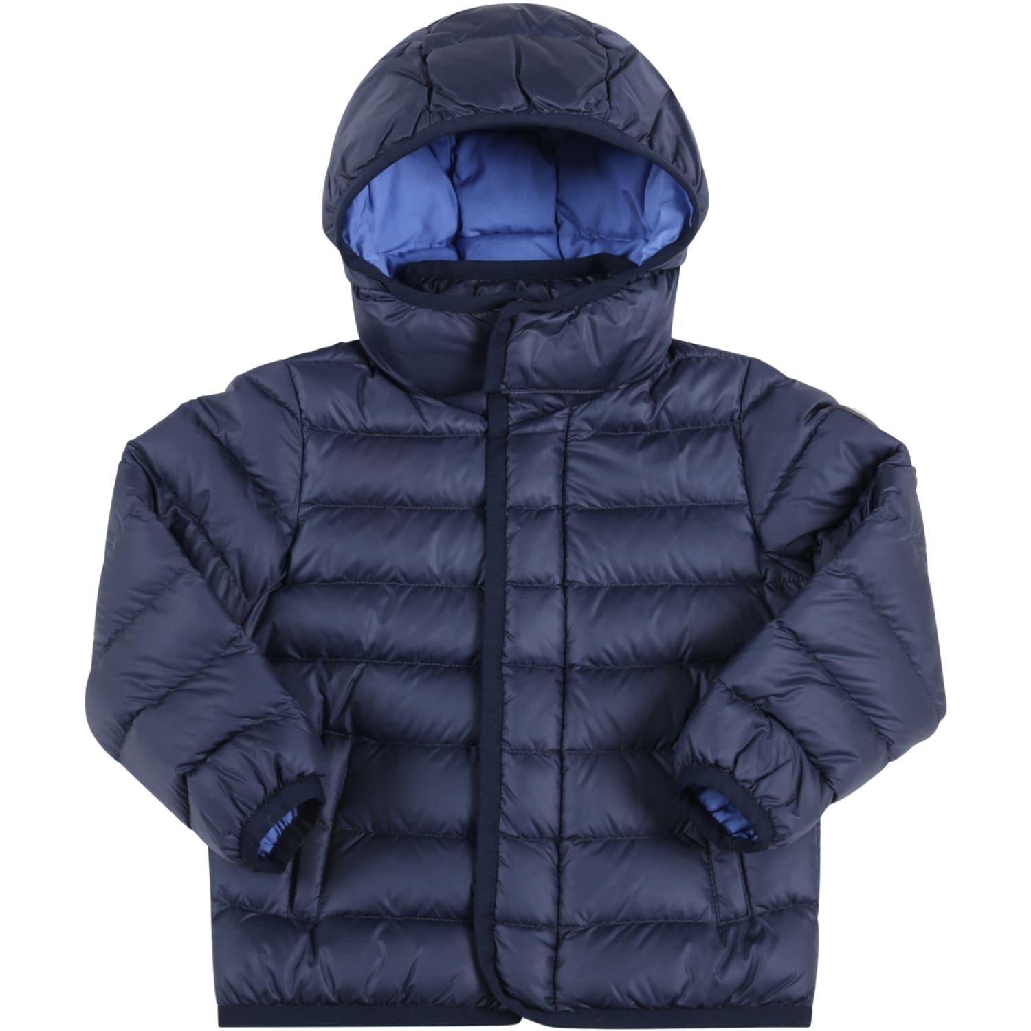 Colmar Blue Jacket For Baby Boy With Logo