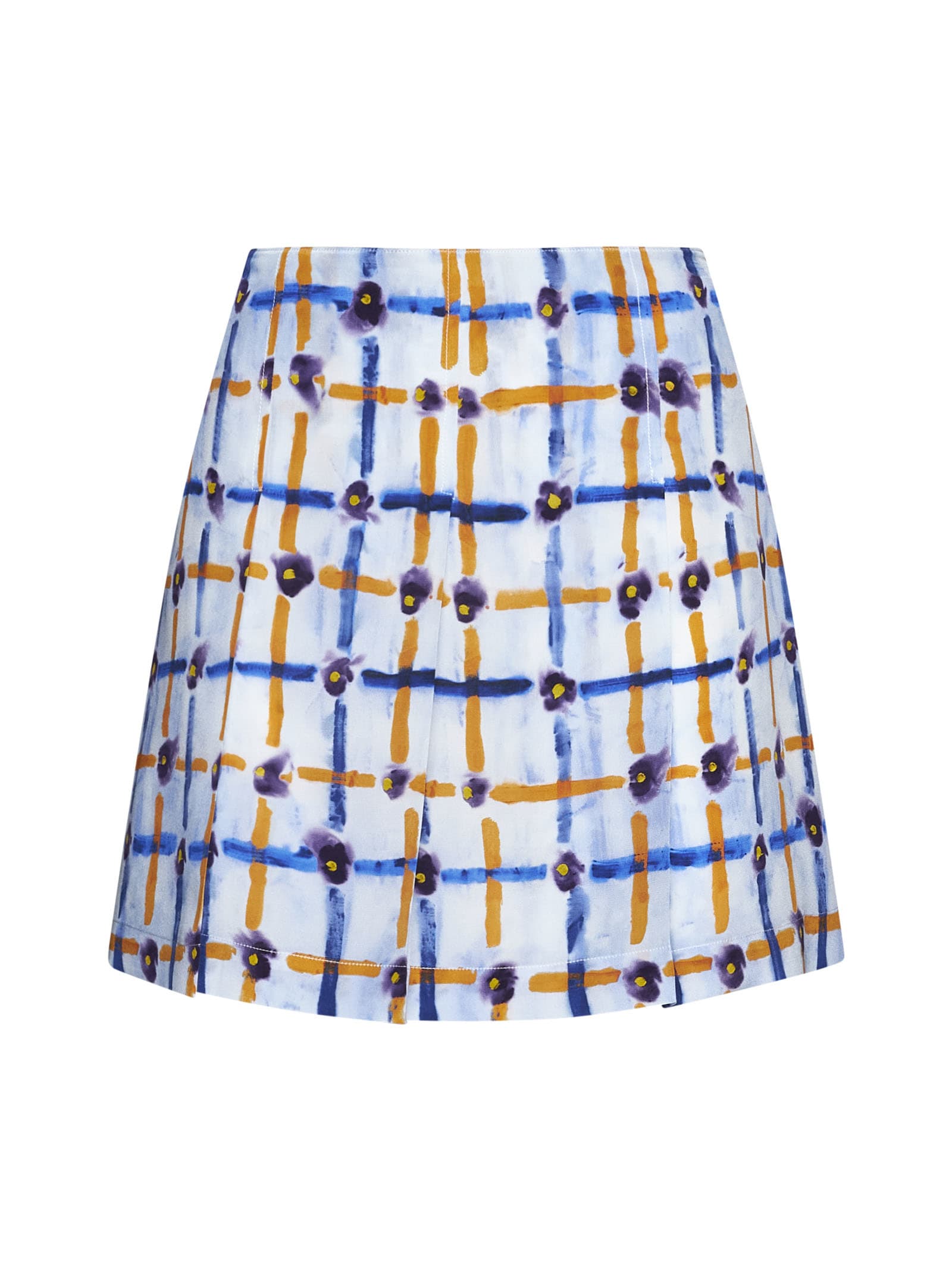 Shop Marni Skirt In Light Blue