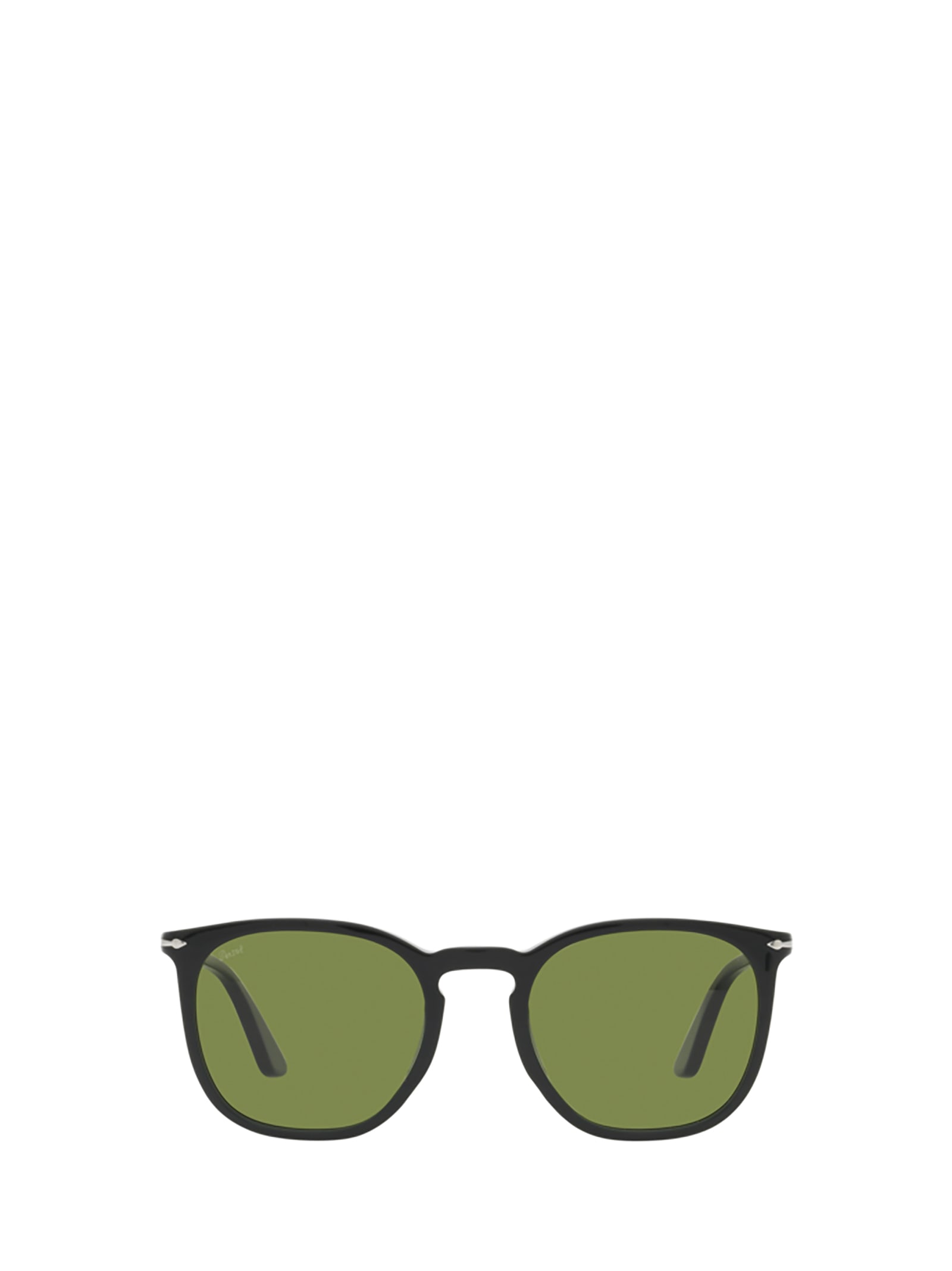 Shop Persol Po3316s Matte Dark Green Sunglasses