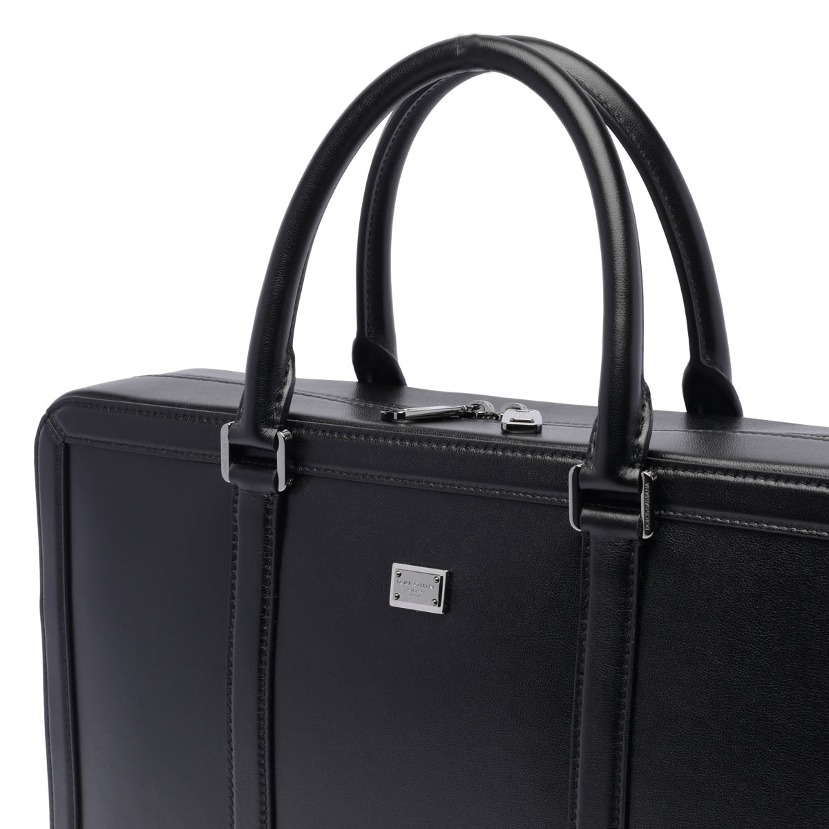 Shop Dolce & Gabbana Briefcase In Black