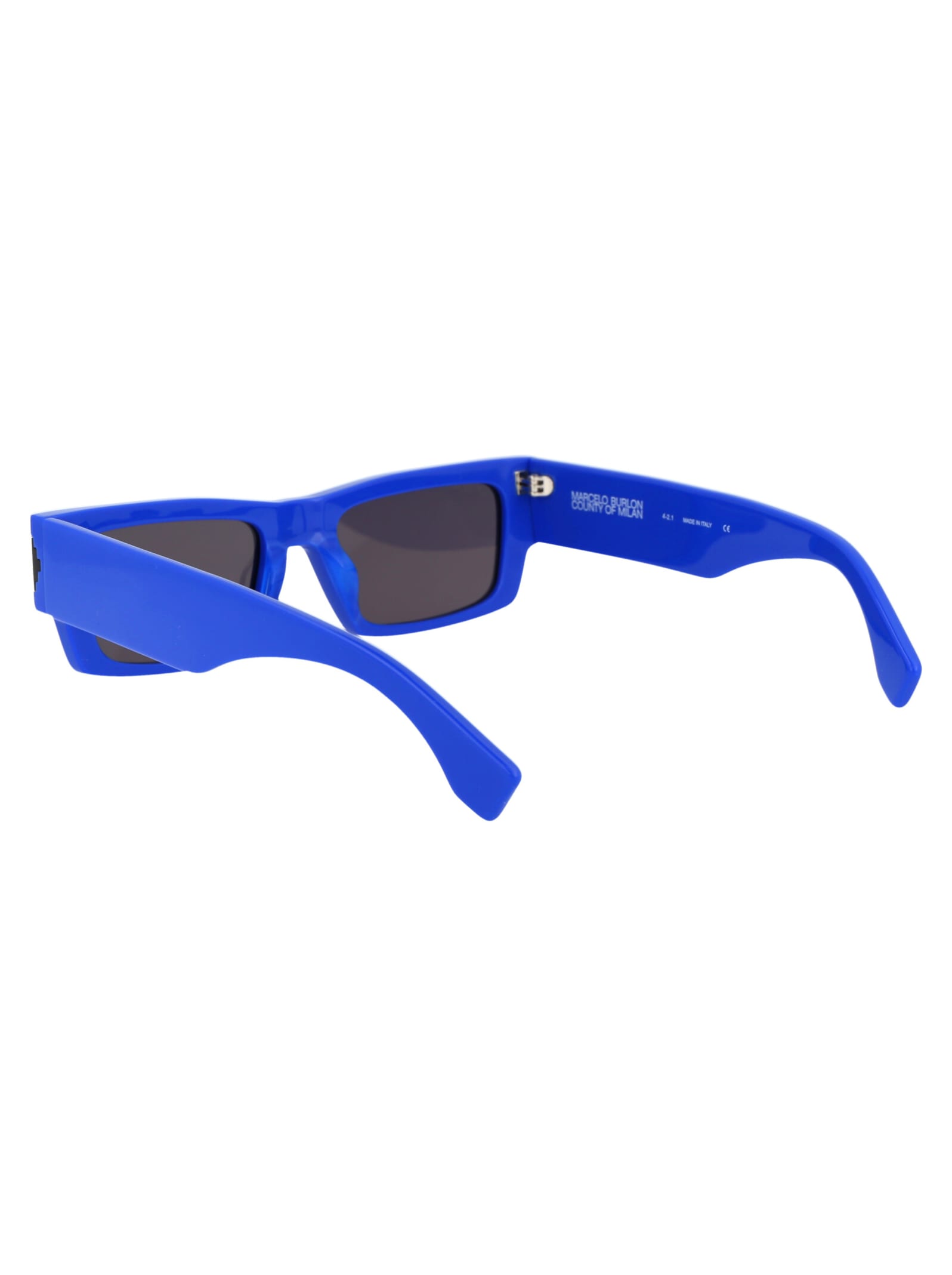 Marcelo Burlon County Of Milan Alerce Sunglasses In Blue