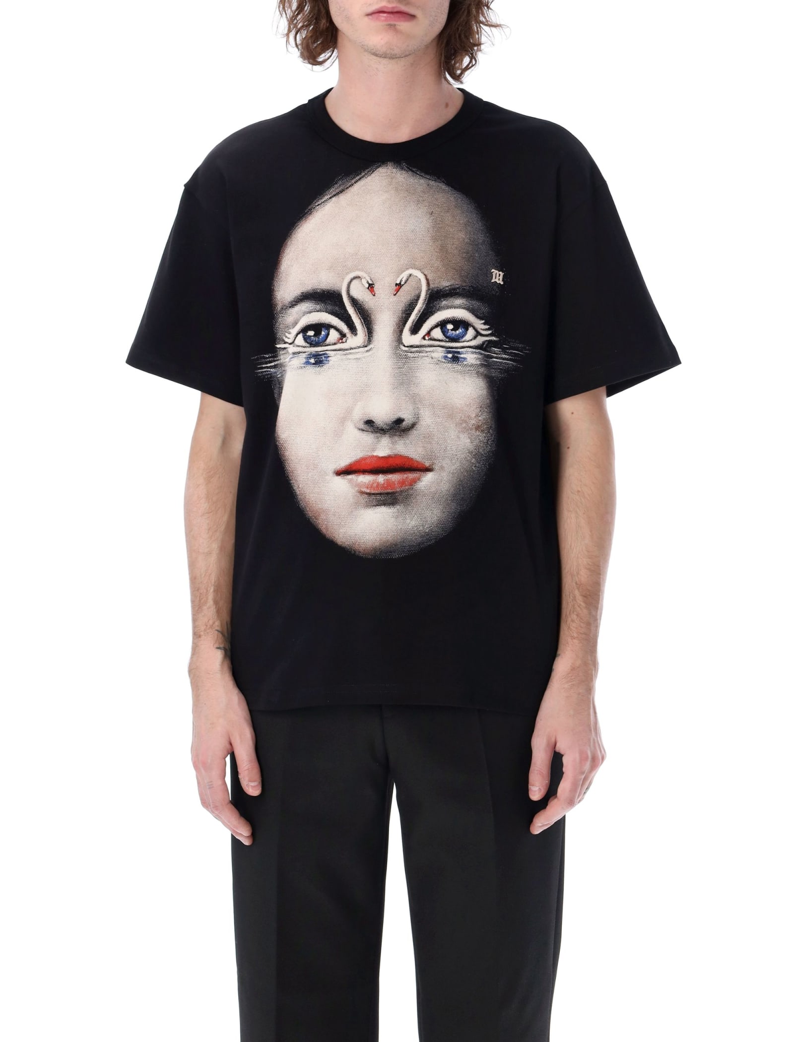 Misbhv Olbinski Graphic-print T-shirt In Black