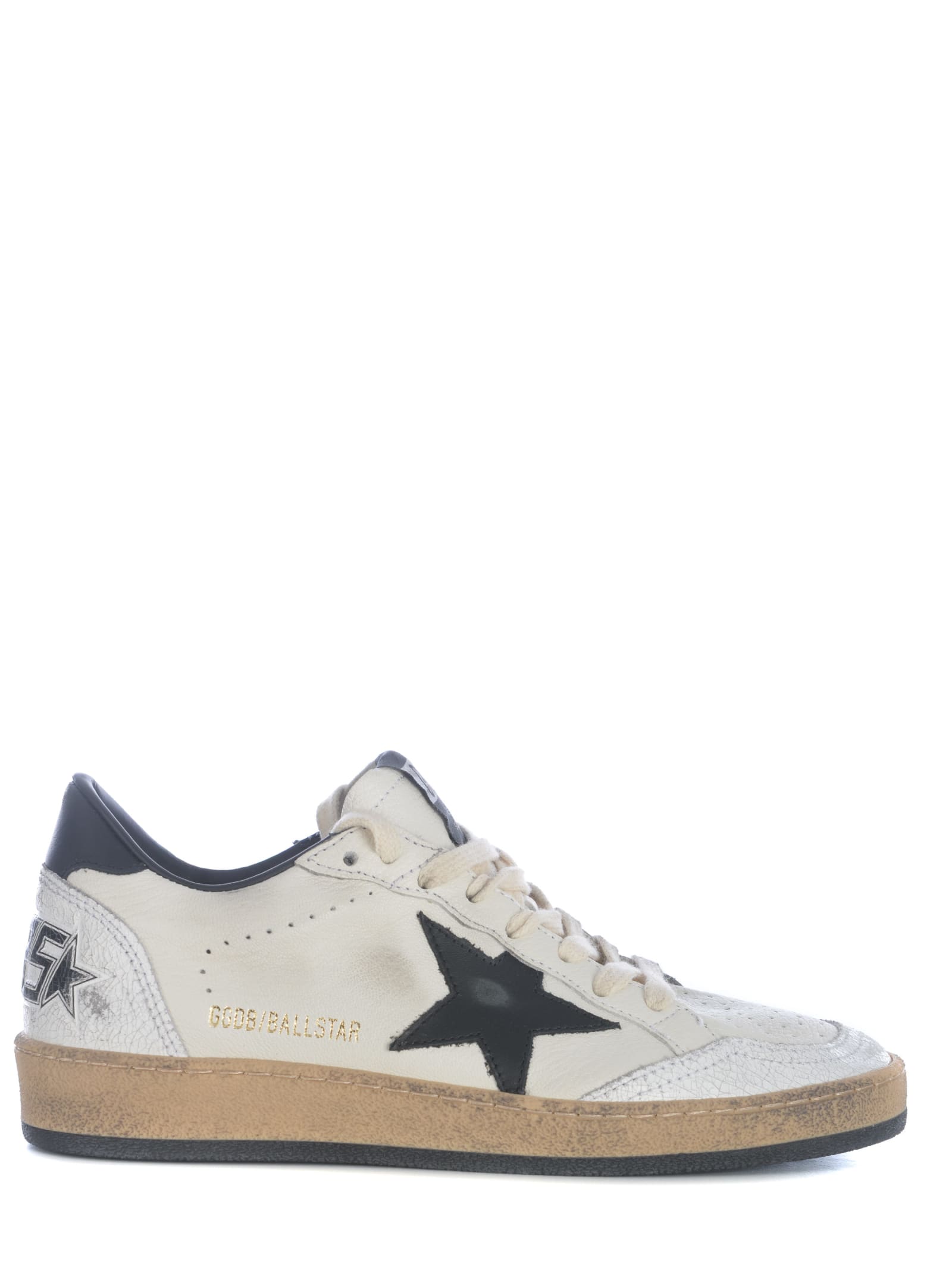 GOLDEN GOOSE SNEAKERS GOLDEN GOOSE BALL STAR MADE OF LEATHER