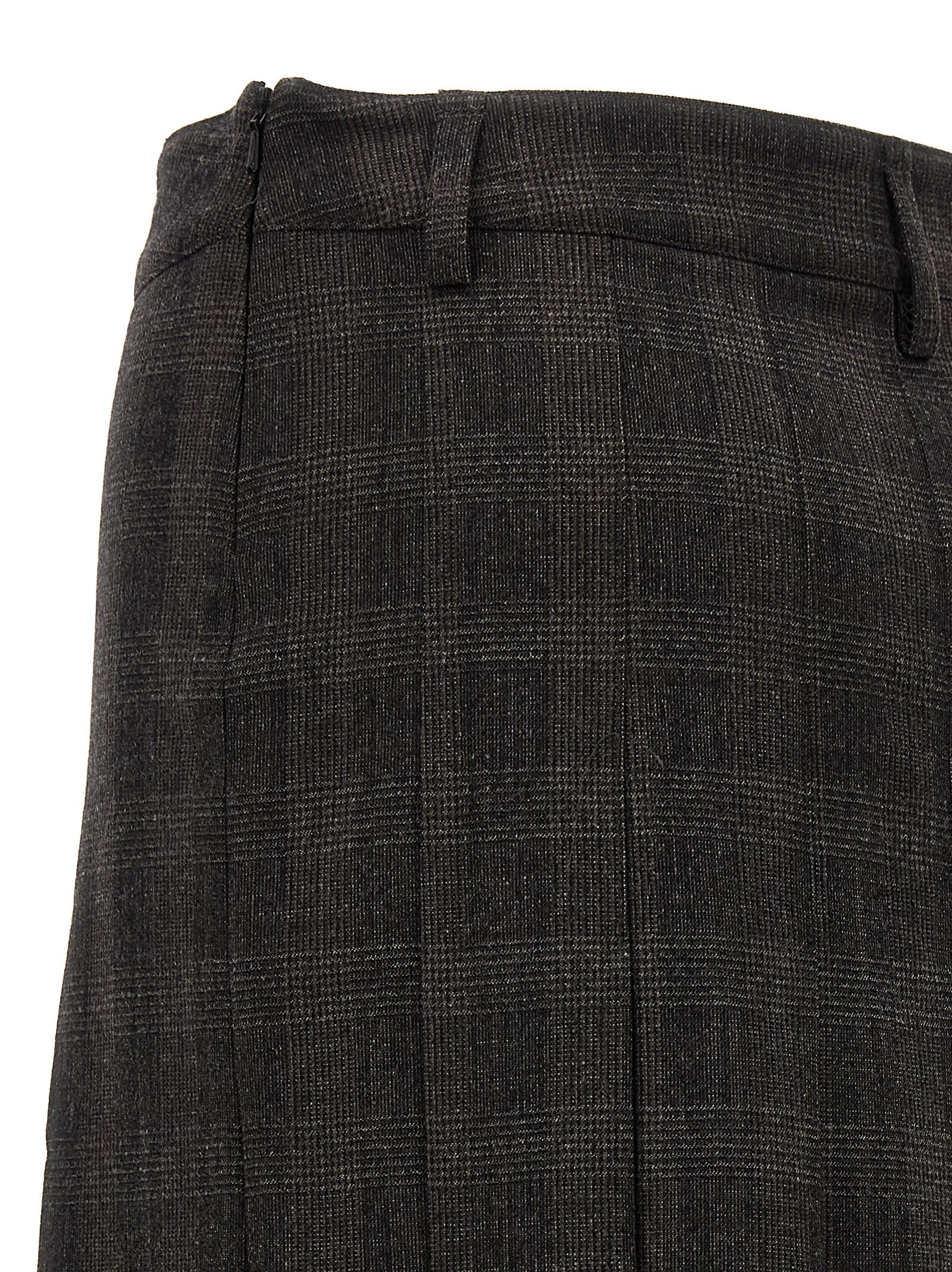 Shop 16arlington Nimue Midi Skirt In Gray