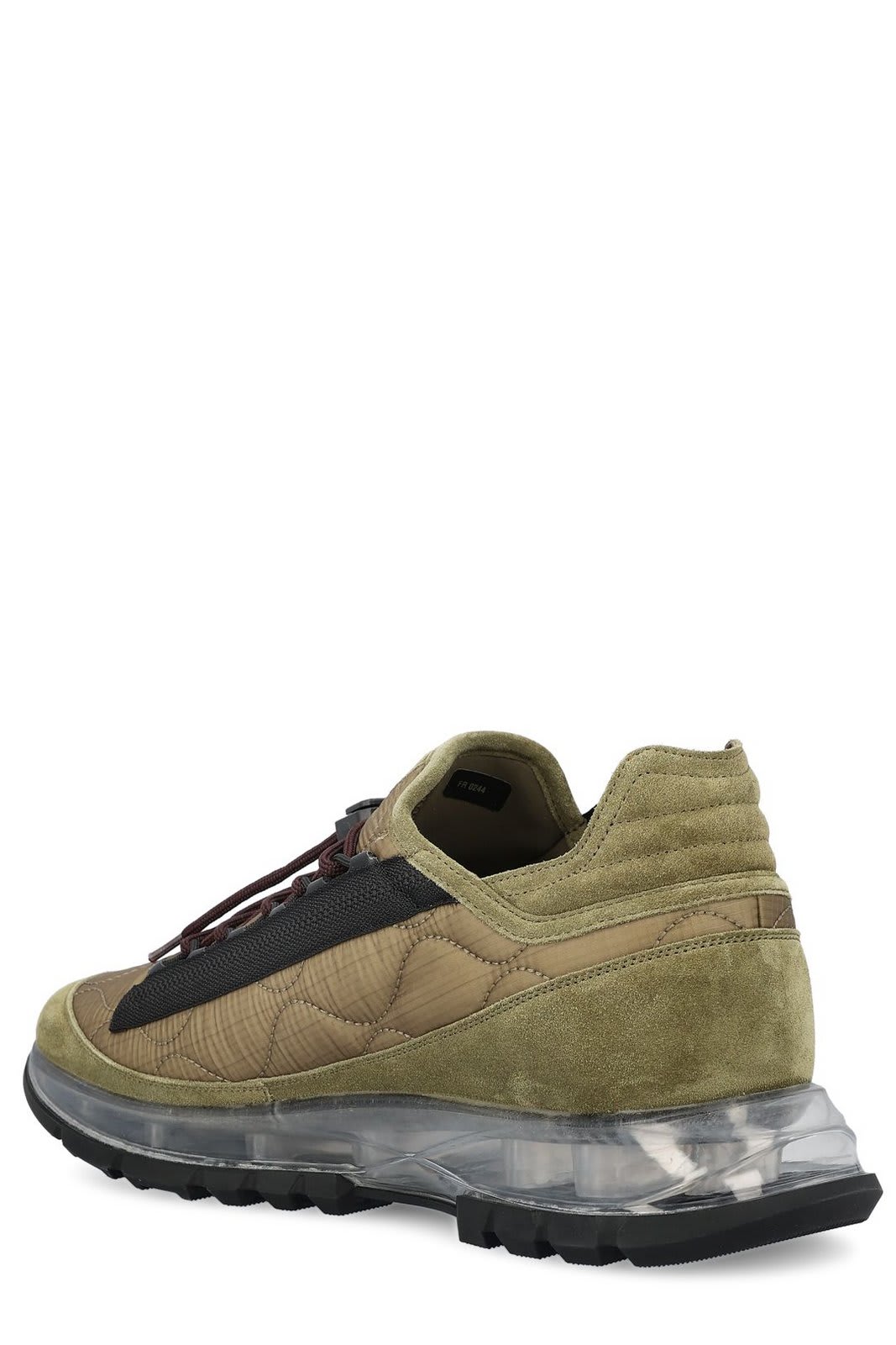 Shop Givenchy Spectre Runner Sneakers In Khaki/black