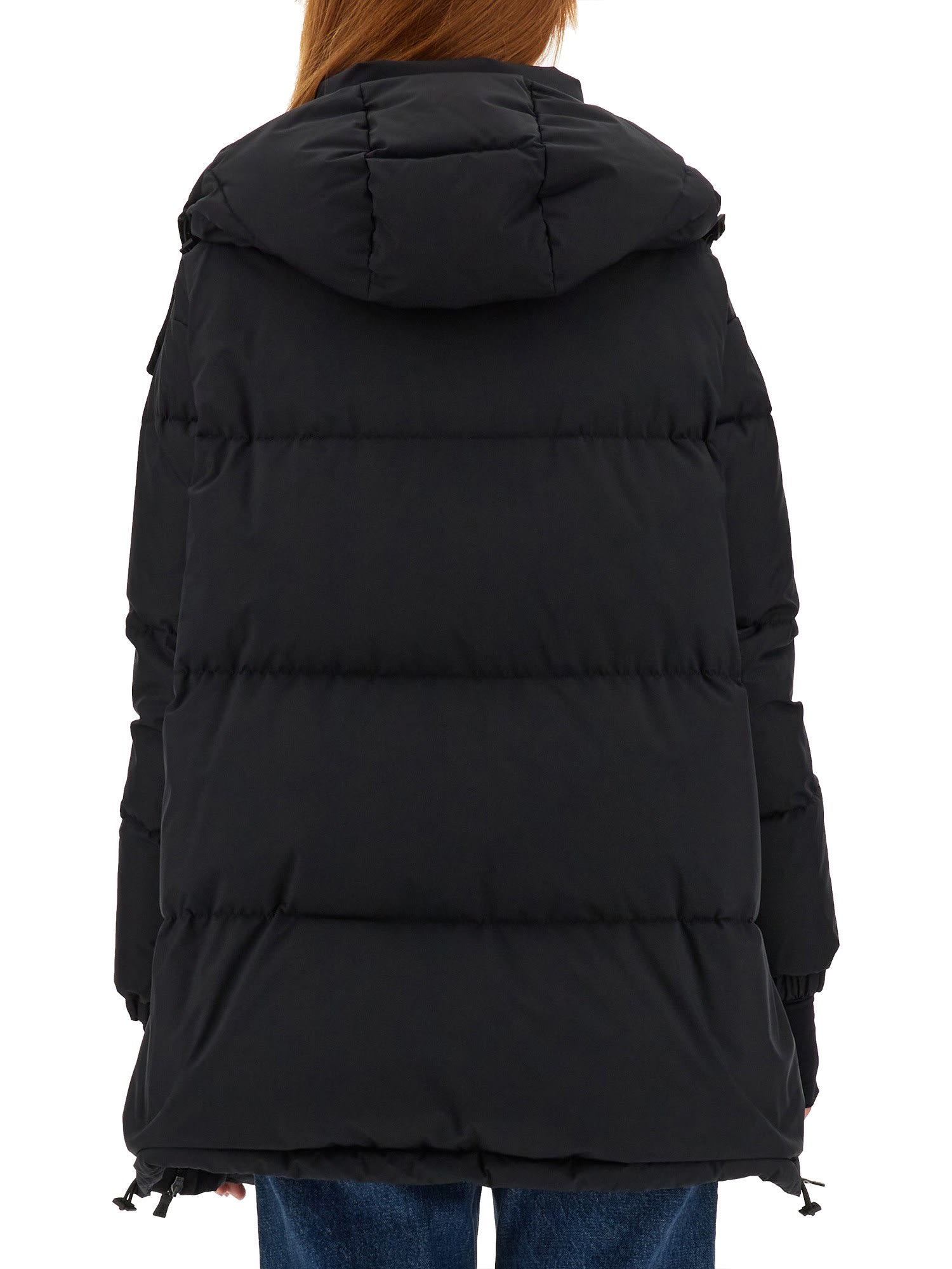 Herno Oversize Down Jacket Fit In Nero