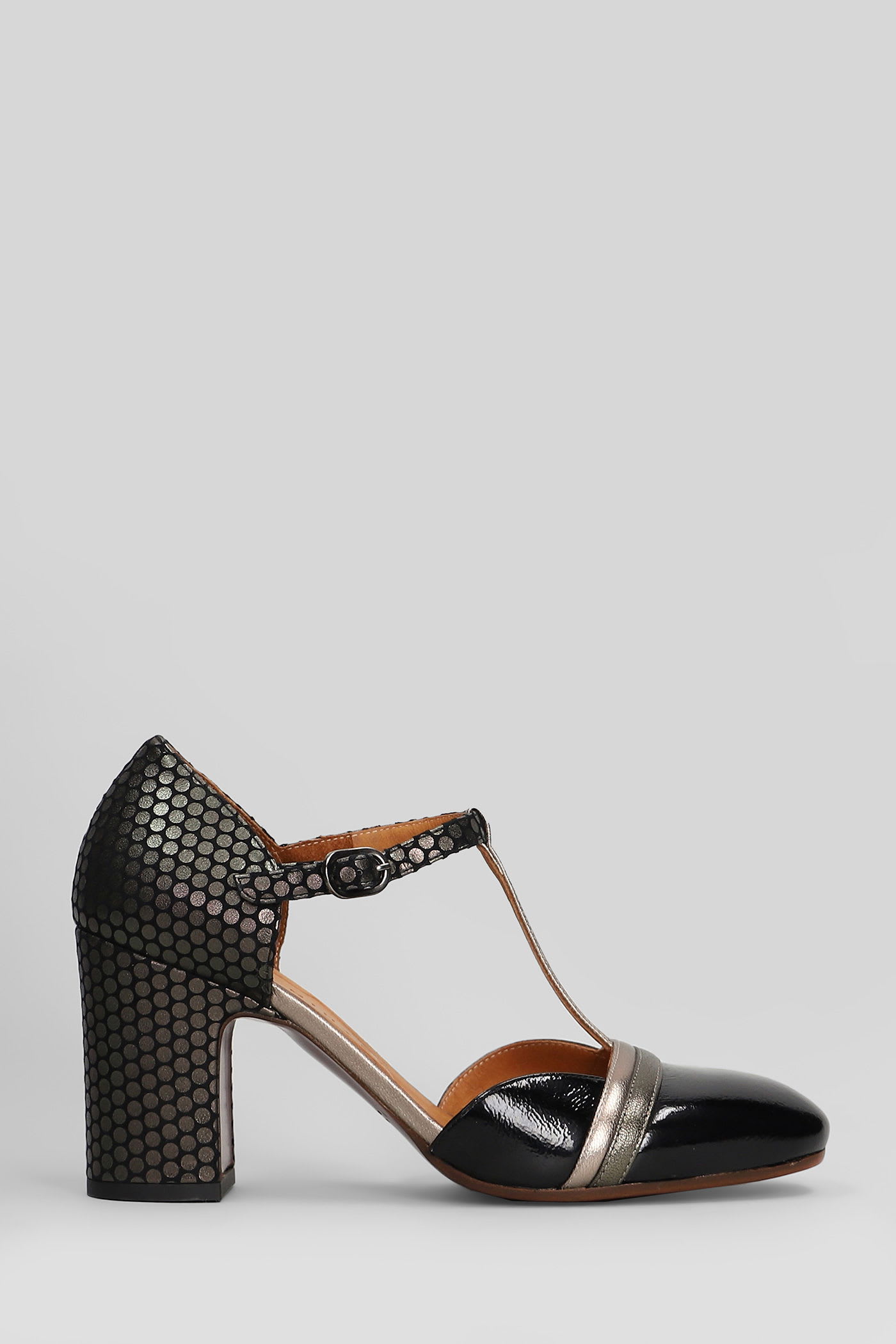 Miver Pumps In Black Leather