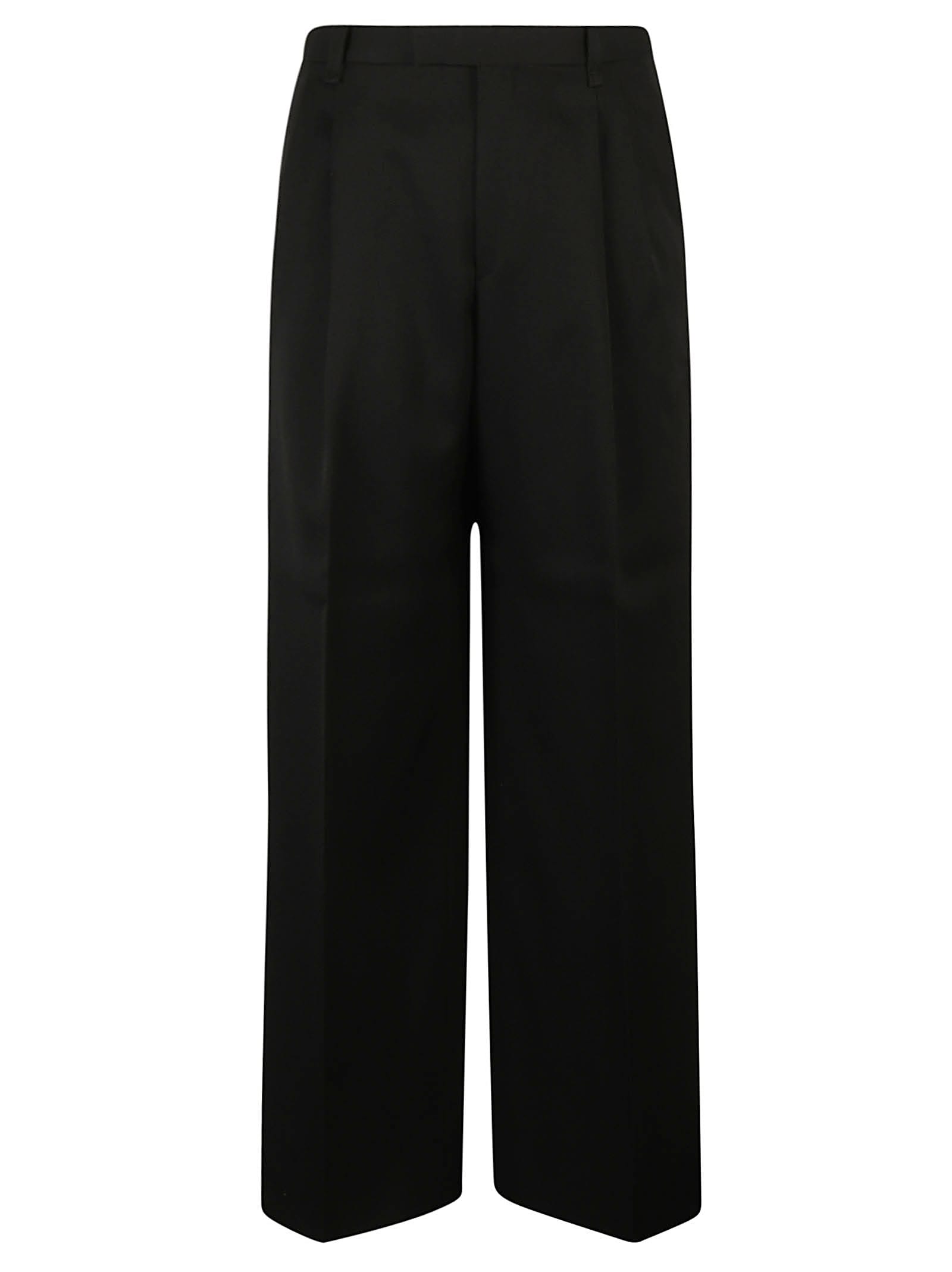 LANVIN WIDE STRAIGHT TROUSERS