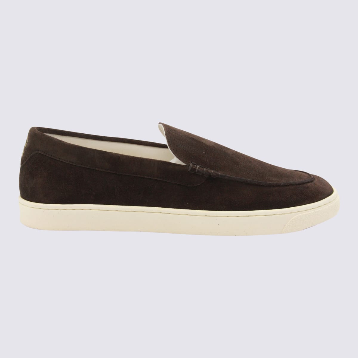 Dark Brown Leather Loafers
