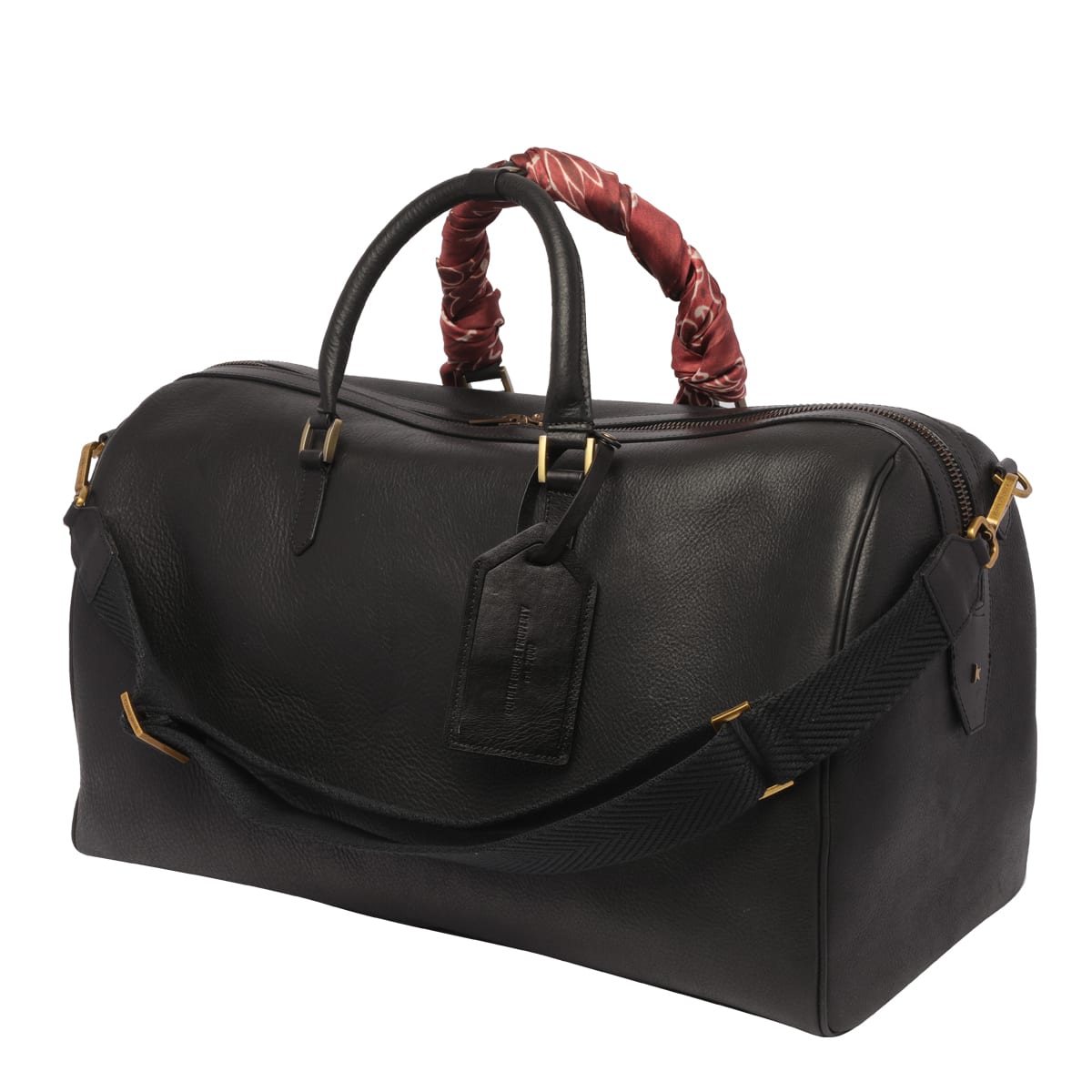 Shop Golden Goose Duffle Bag In Black