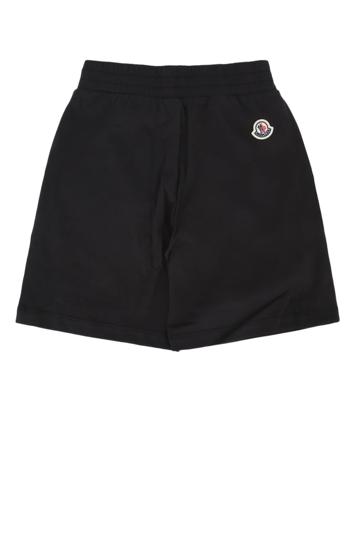 Moncler Shorts Kids Color Black In 999