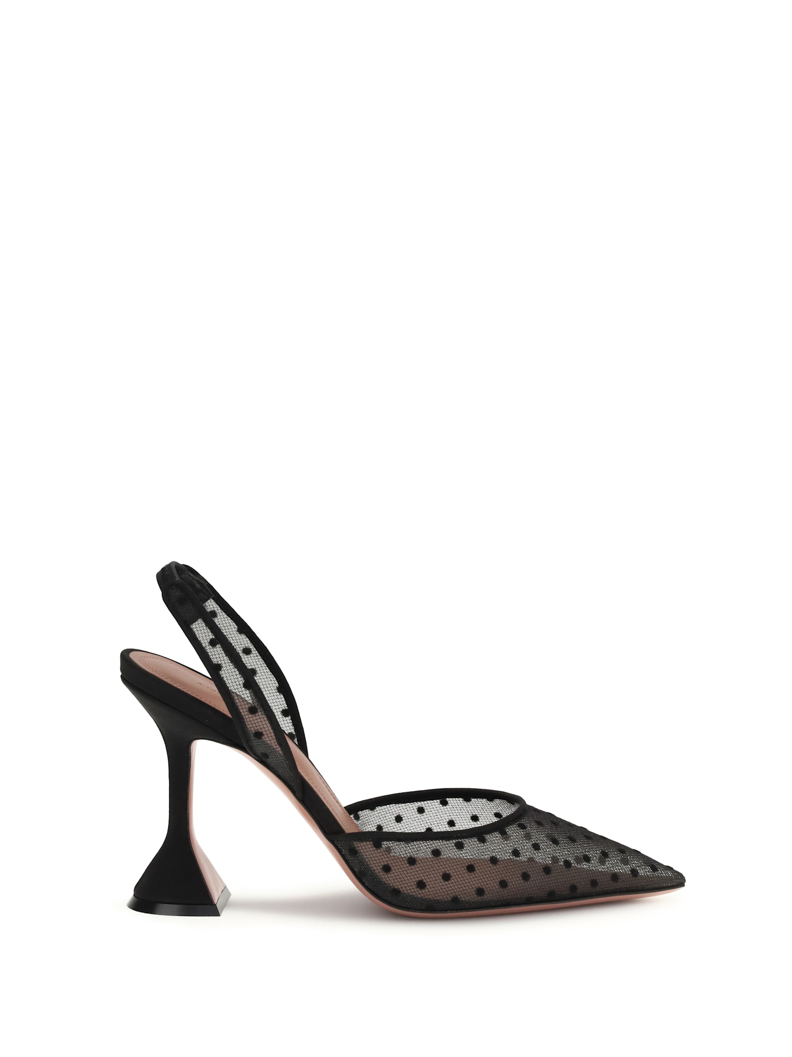 Amina Muaddi Slingback High-heeled Sandals In Multi