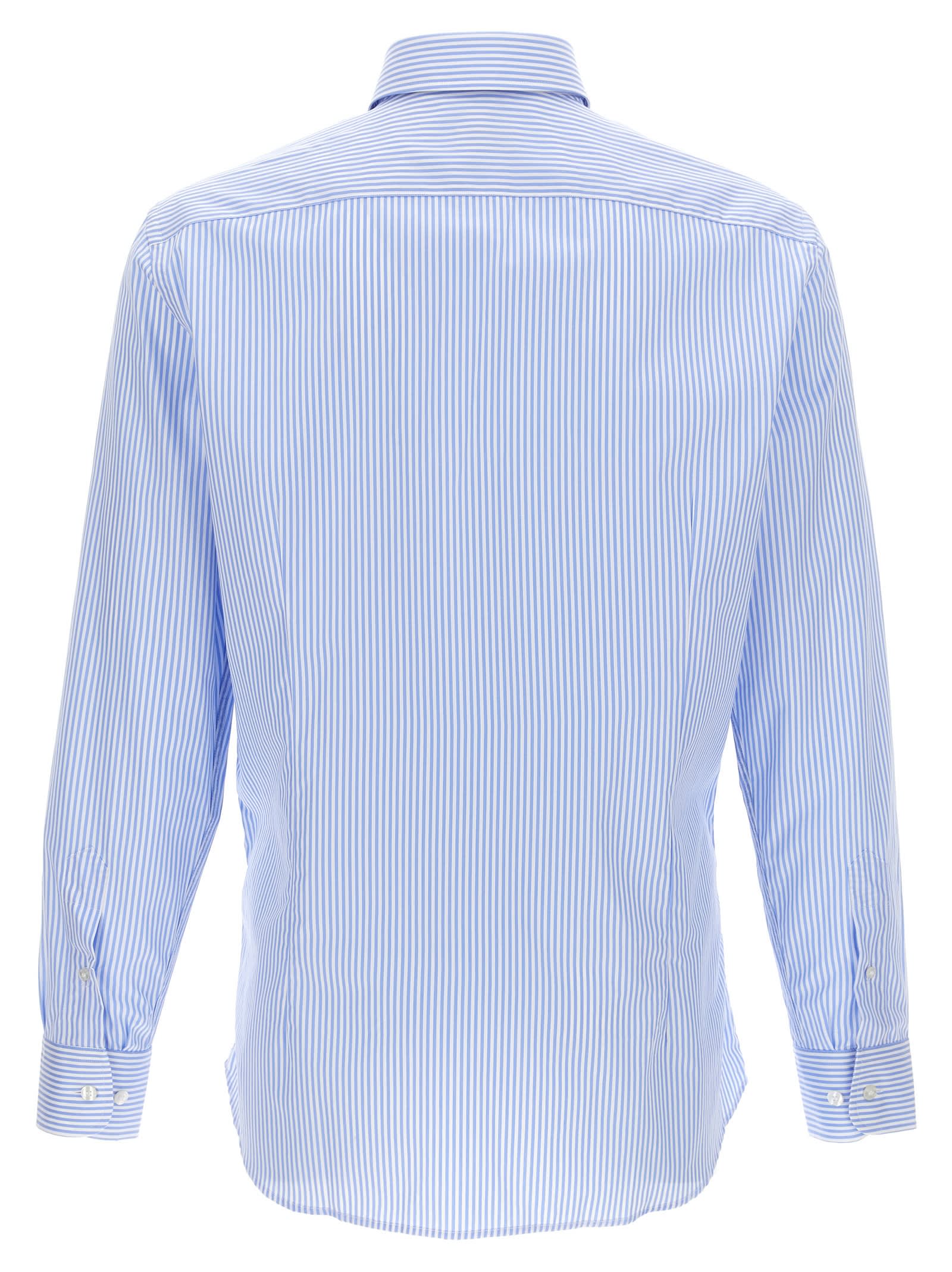 ETRO PEGASO STRIPED SHIRT