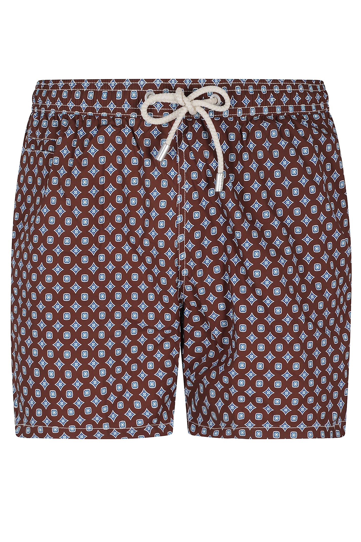 Mc2 Saint Barth Light And Stretch Swimshort In Burgundy