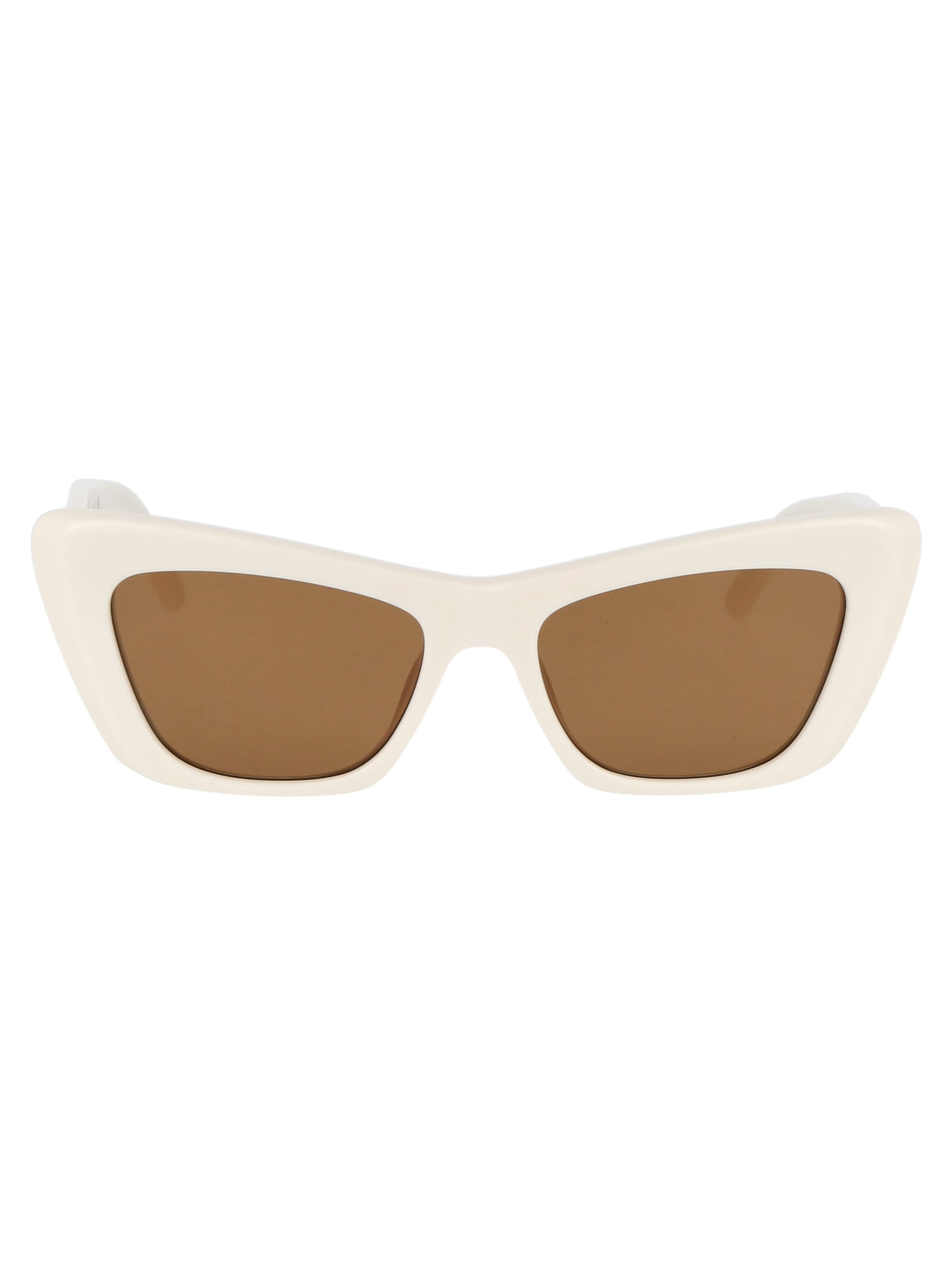 Shop Palm Angels Hermosa Sunglasses In 0160 White