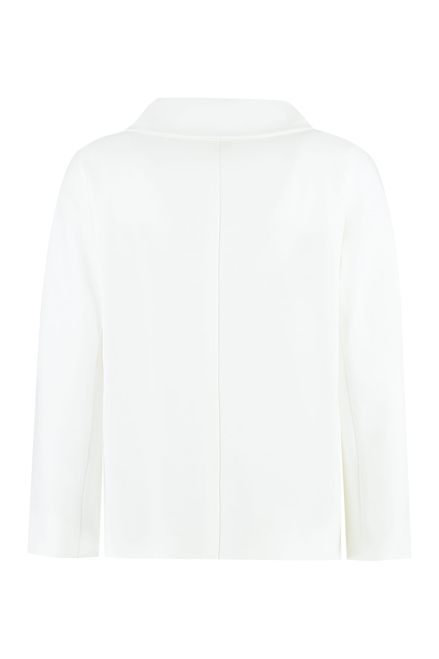 Shop Max Mara Espero Double-breasted Jacket In White