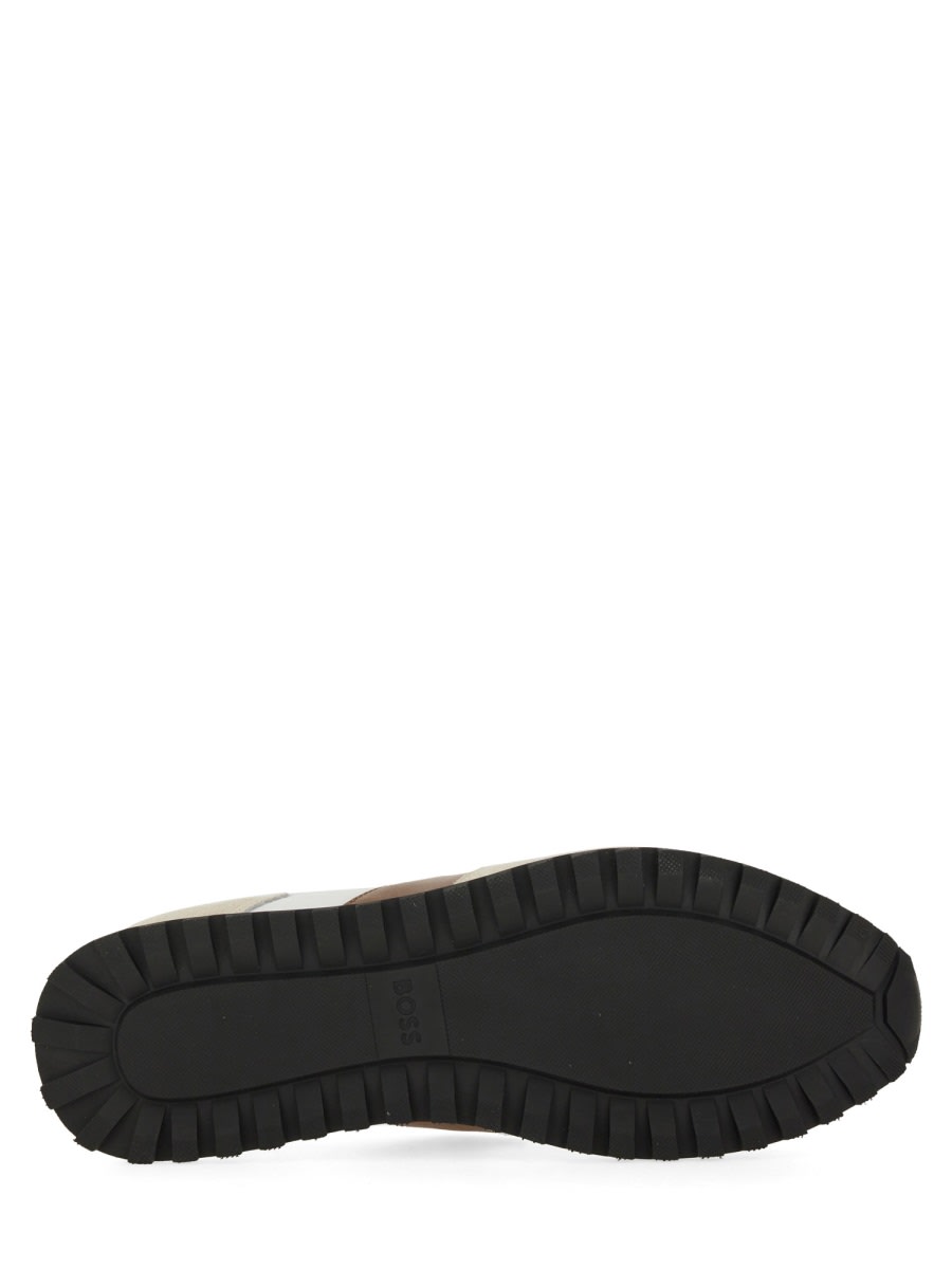 Hugo Boss Sneakers Panel Rubber Sole In Multi