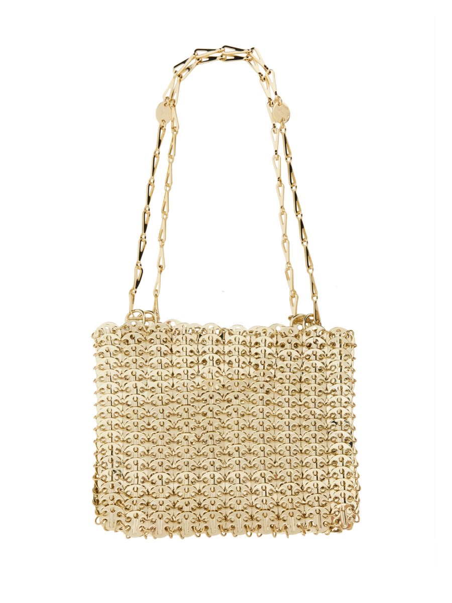 Shop Paco Rabanne Bag 1969 In Gold