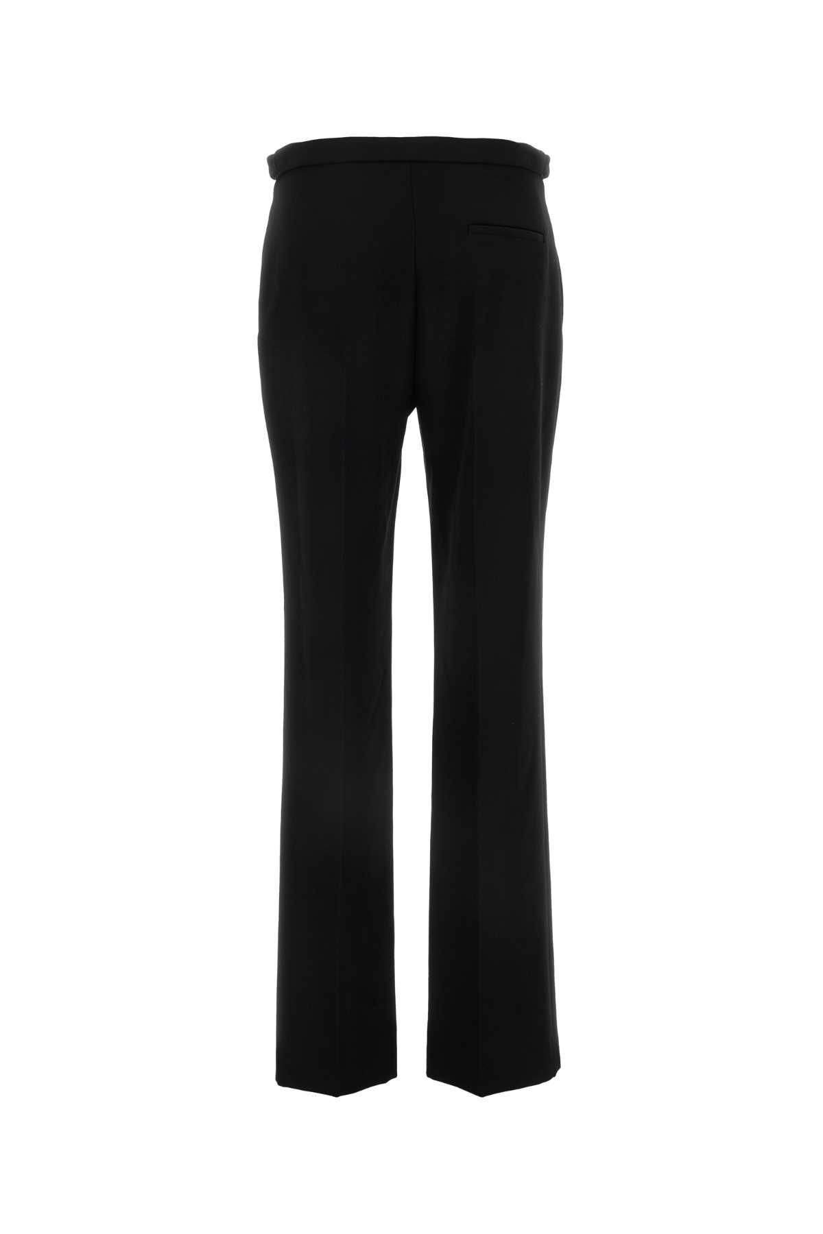 Shop The Row Black Wool Jesse Pant