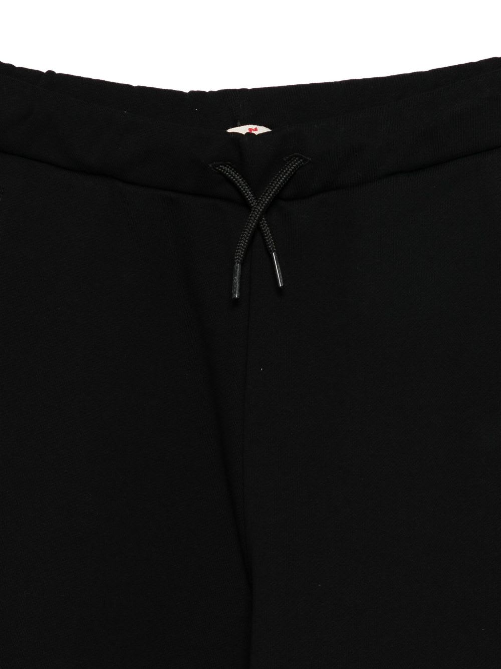 Marni Kids Pants With Signature Logo At The Bottom. In Black
