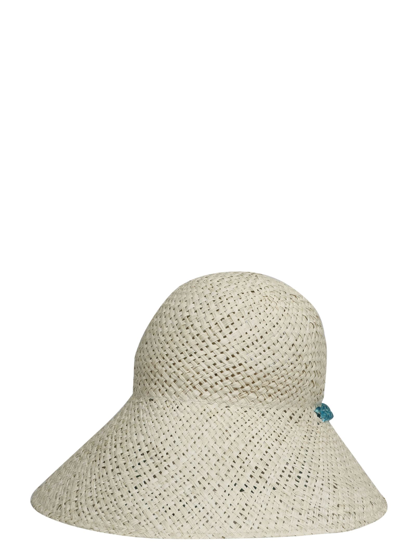 raffia cloche hat