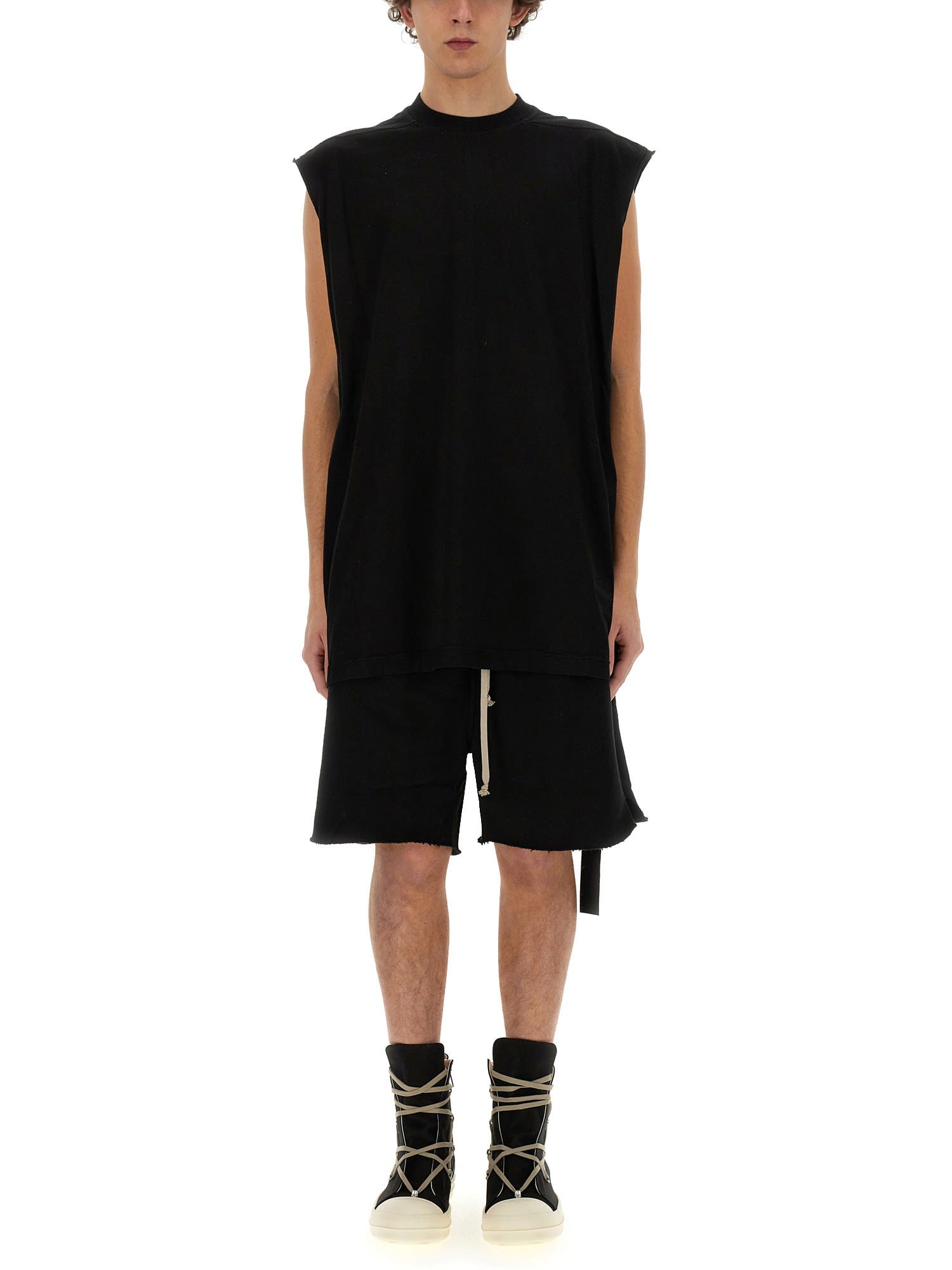 Shop Drkshdw Cotton T-shirt In Black