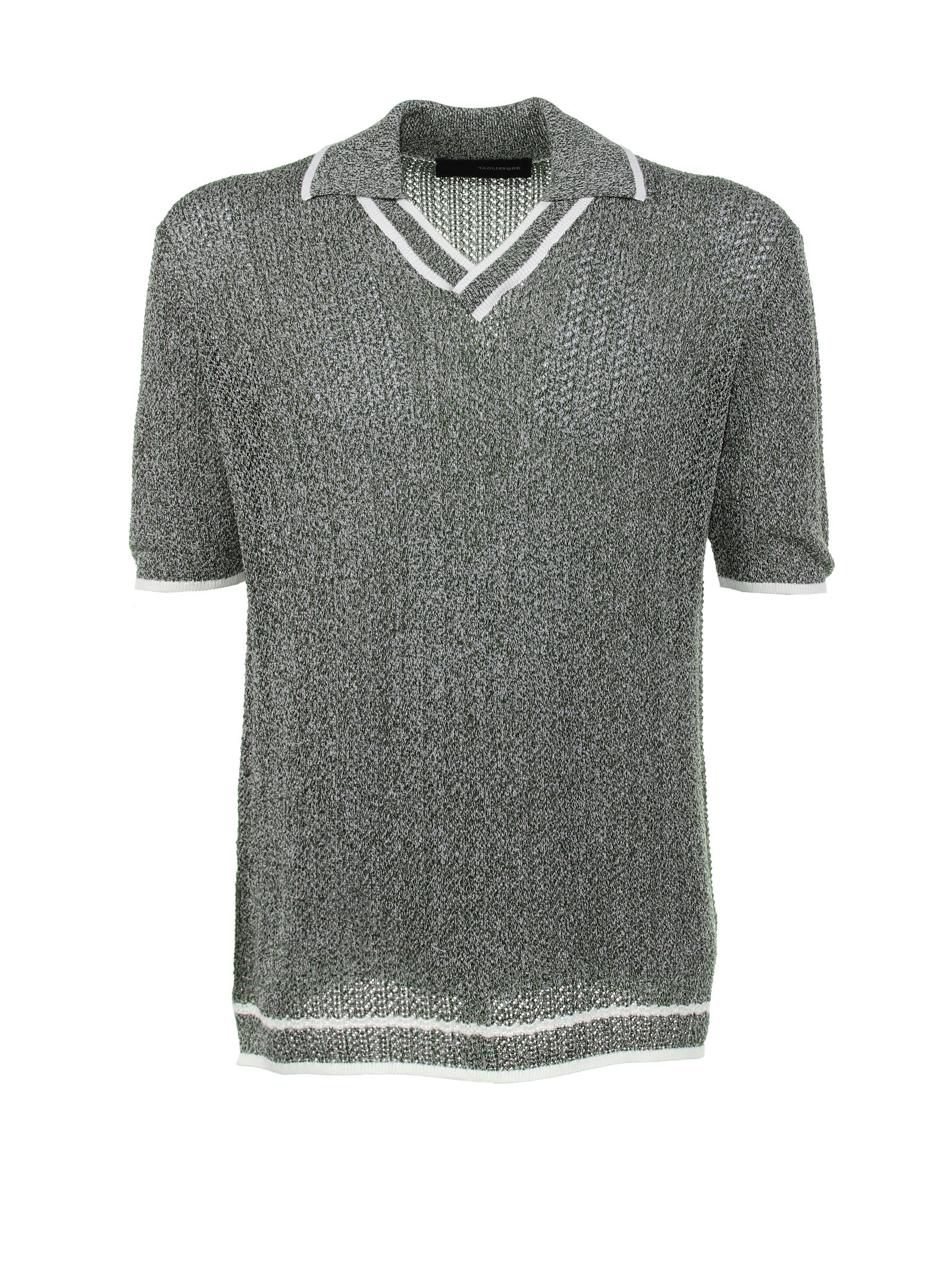 Tagliatore Cotton Polo Shirt Without Button