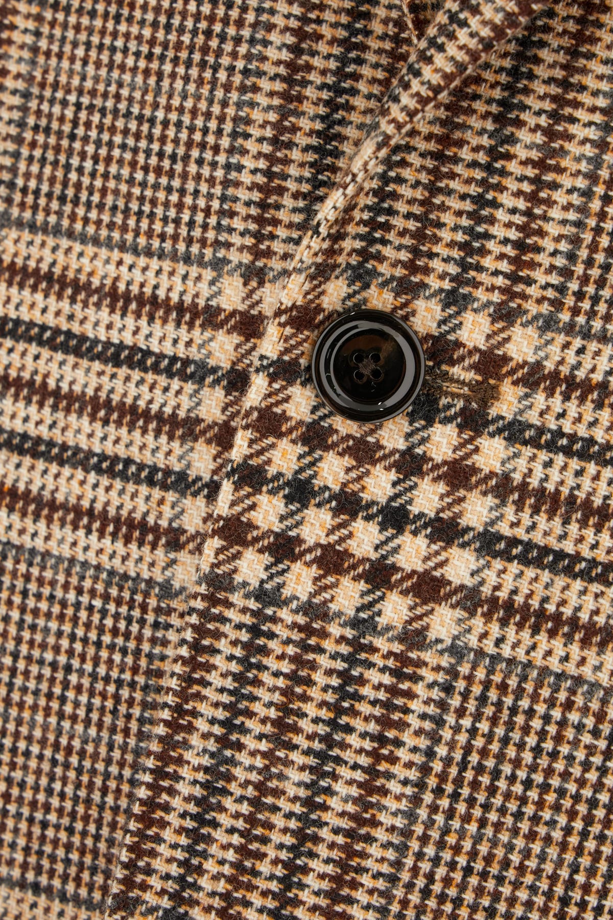 Lardini Embroidered Wool Blend Blazer In Brown