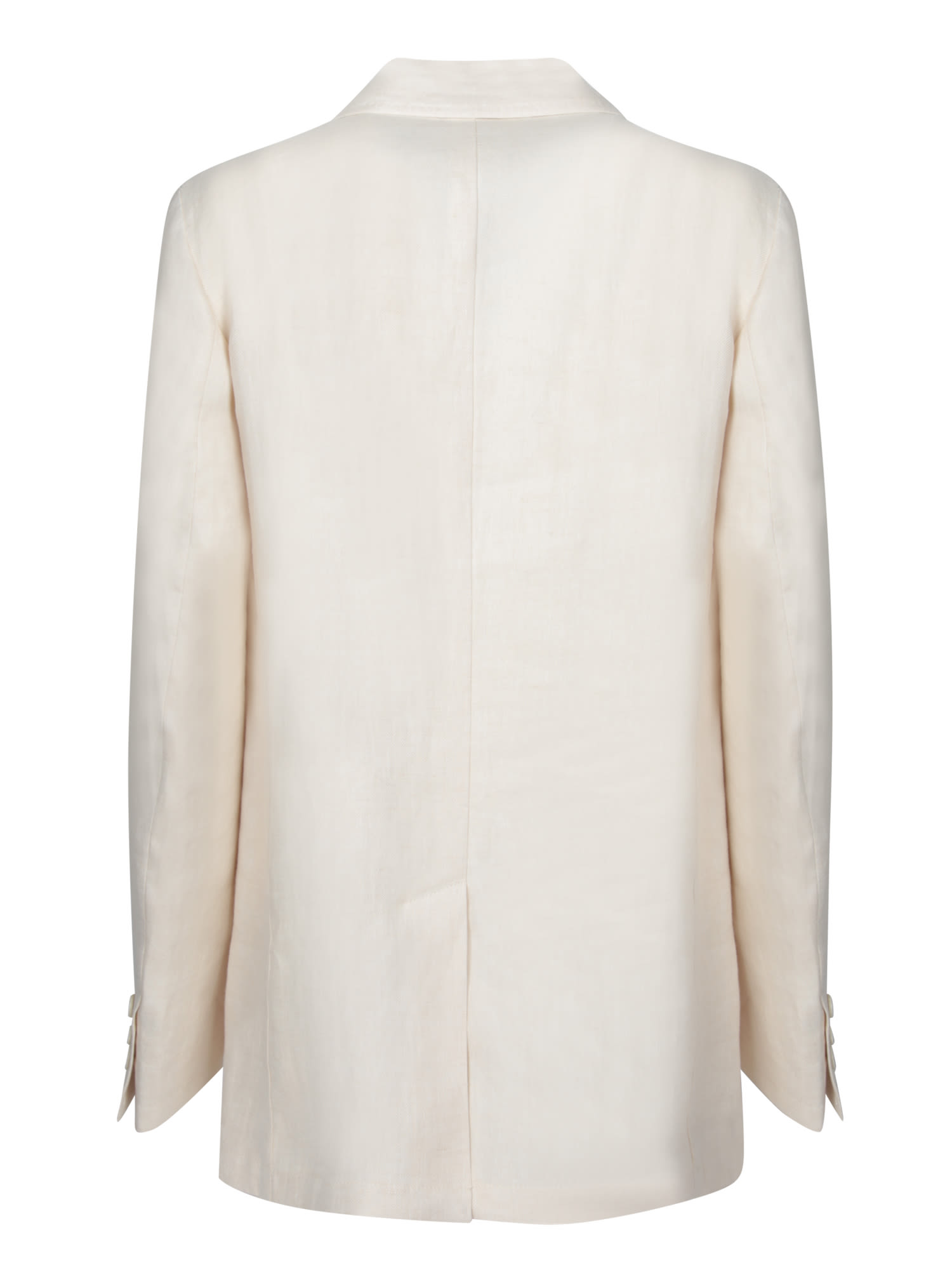 INCOTEX TERRIE IVORY LINEN JACKET
